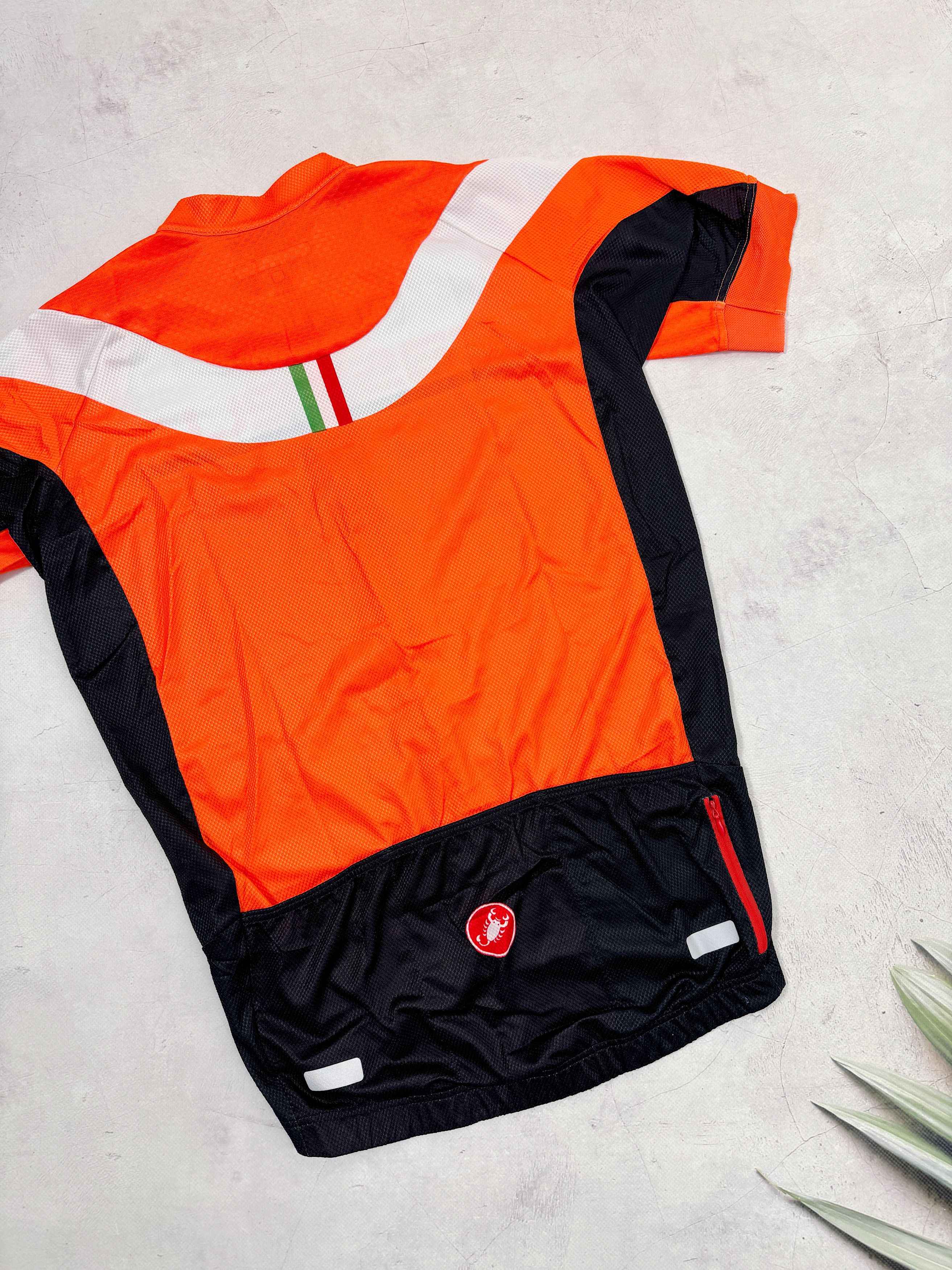 Sports Specialties Castelli Cycling Jersey Orange Italy Made Size US M / EU 48-50 / 2 - 10 Thumbnail