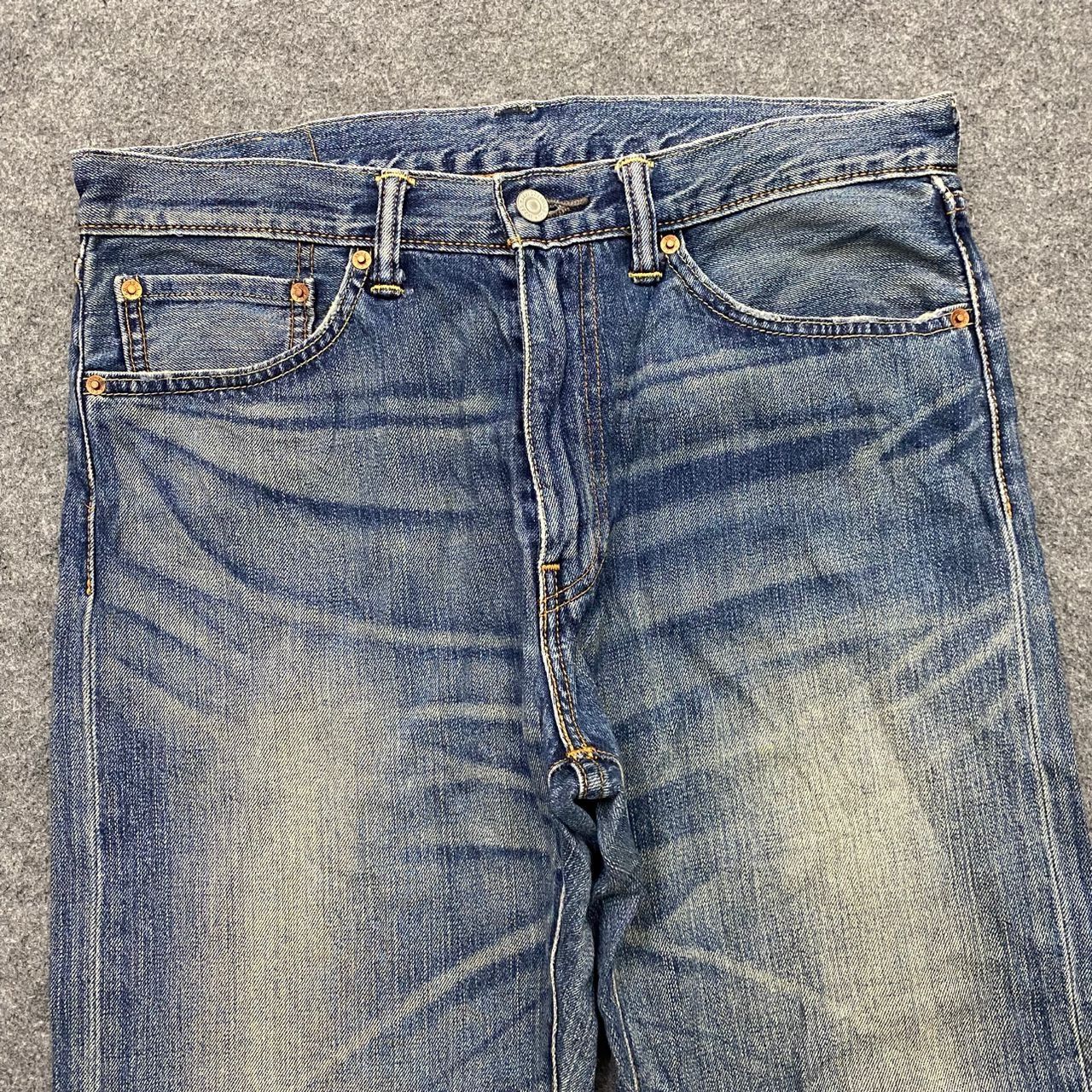 Levi's Vintage 90s Levis 505 Distressed Denim Kurt Cobain Style Size US 34 / EU 50 - 11 Thumbnail