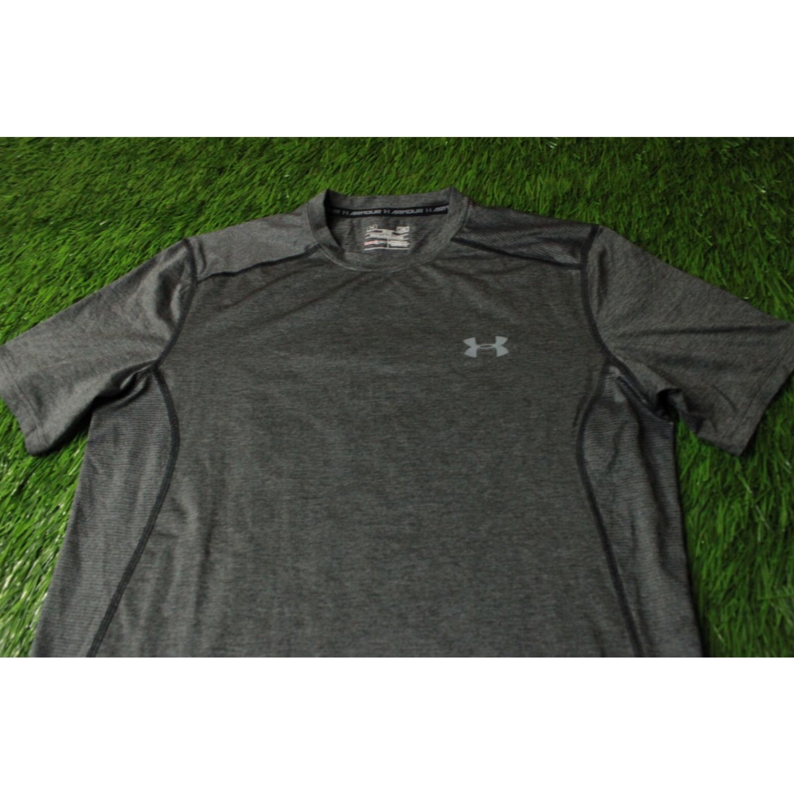 Under Armour UNDER ARMOUR Shirt M Gray 2017 HeatGear Compression Jersey Men HS Crossfit Size US M / EU 48-50 / 2 - 2 Thumbnail