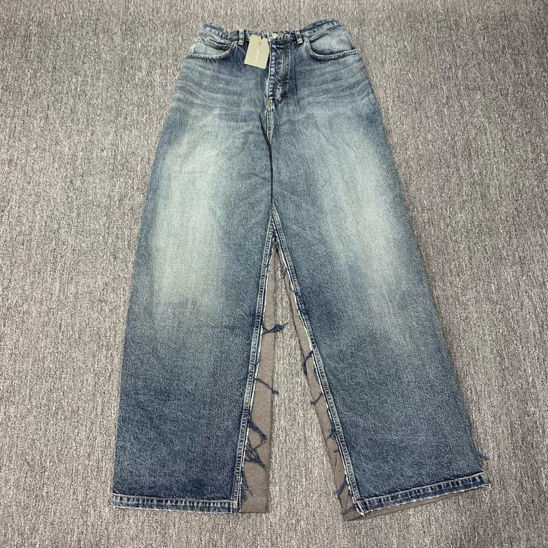 Balenciaga Balenciaga size S Blue Jeans, Pants and Spliced Jeans Size US 27 - 1 Thumbnail