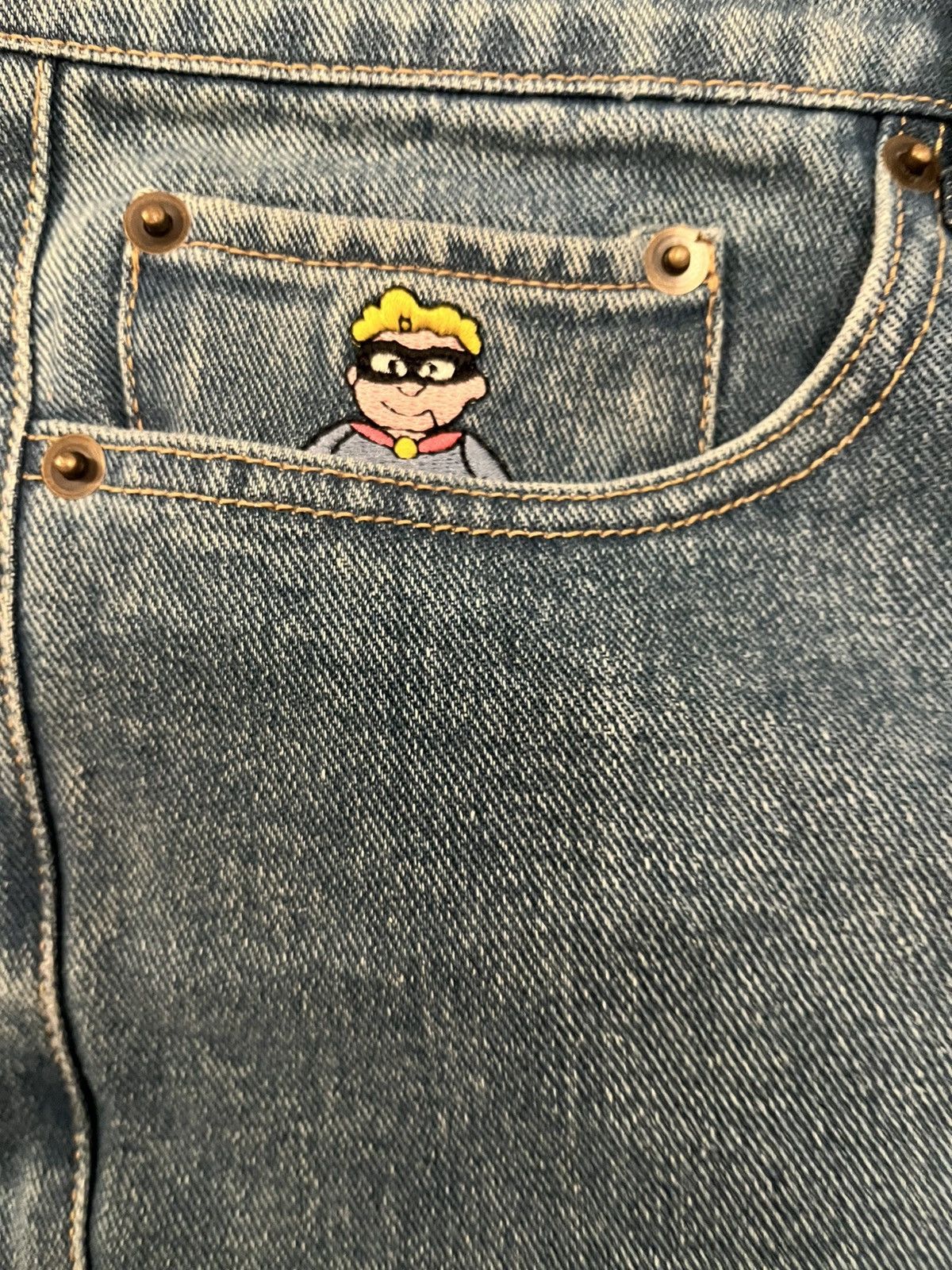 KidSuper Kidsuper flower pot jeans Size US 32 / EU 48 - 5 Thumbnail