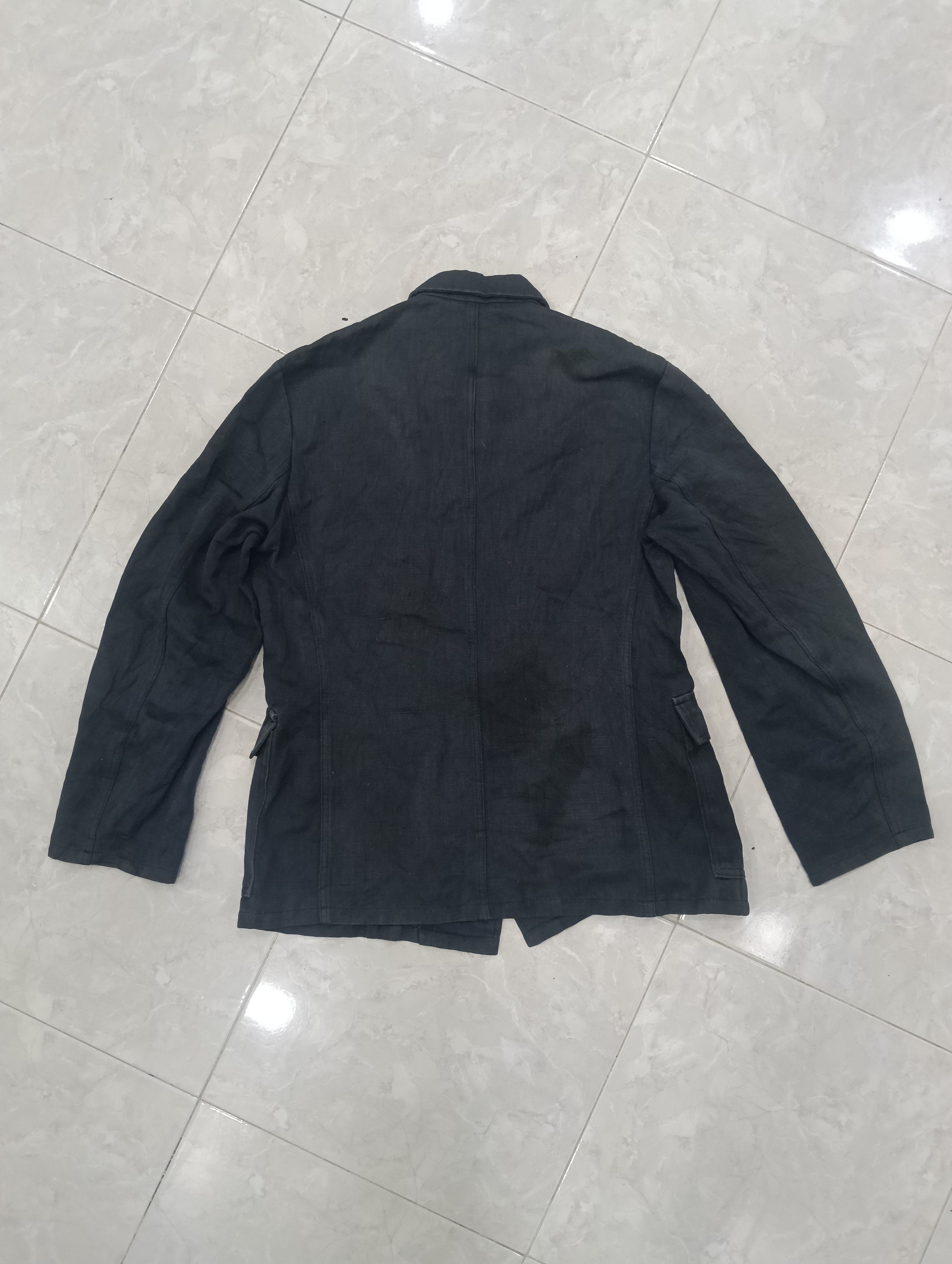 Other Vintage 50s/60s East Germany Navy Hbt Jacket Size US L / EU 52-54 / 3 - 3 Thumbnail