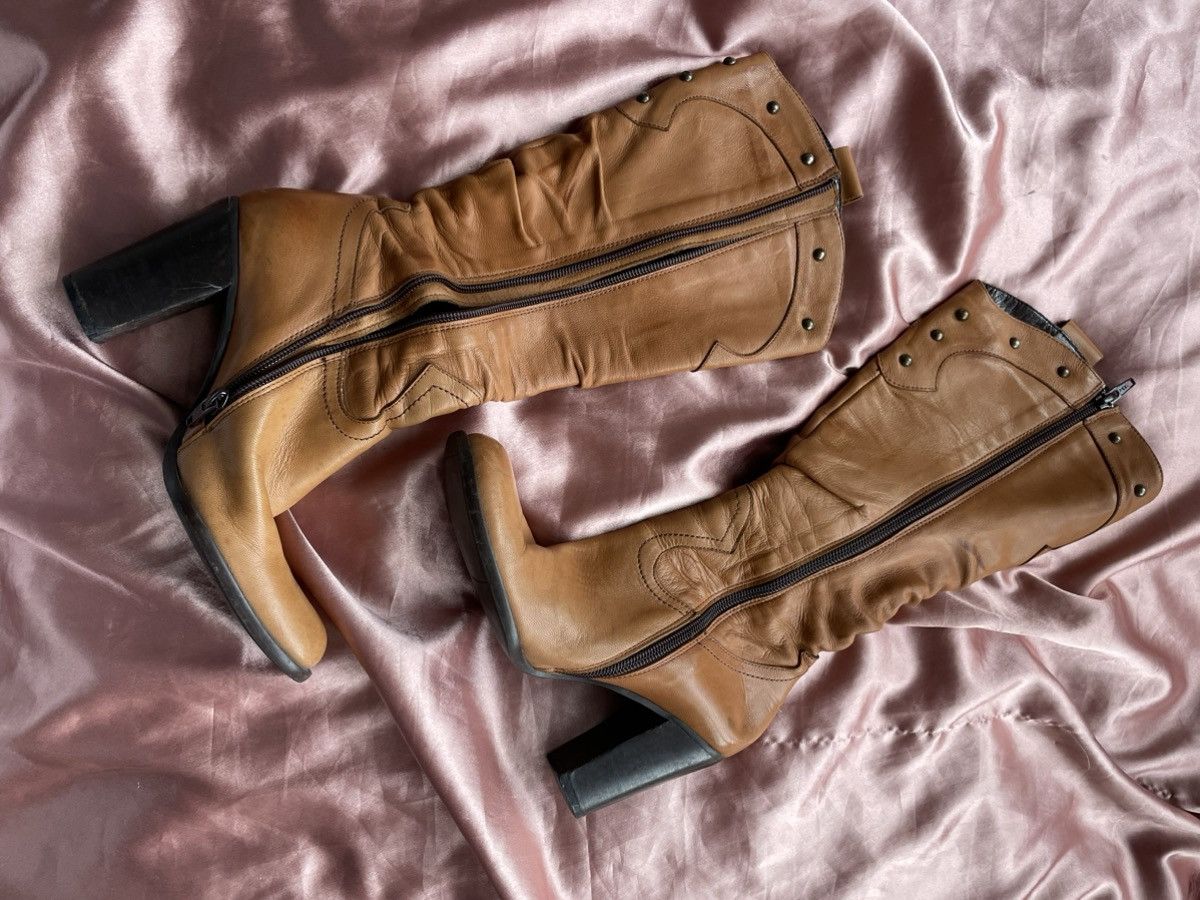 Vintage Vintage leather boots Size US 5.5 / IT 35.5 - 10 Thumbnail
