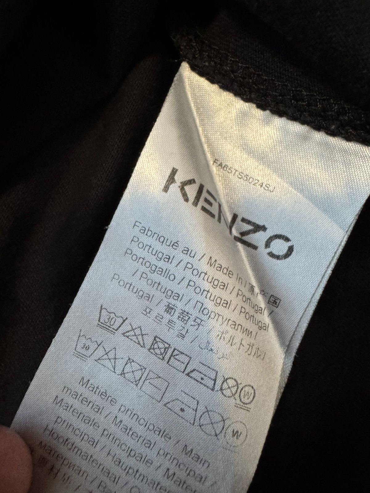 Kenzo T-shirt Kenzo Big logo Size US M / EU 48-50 / 2 - 4 Thumbnail