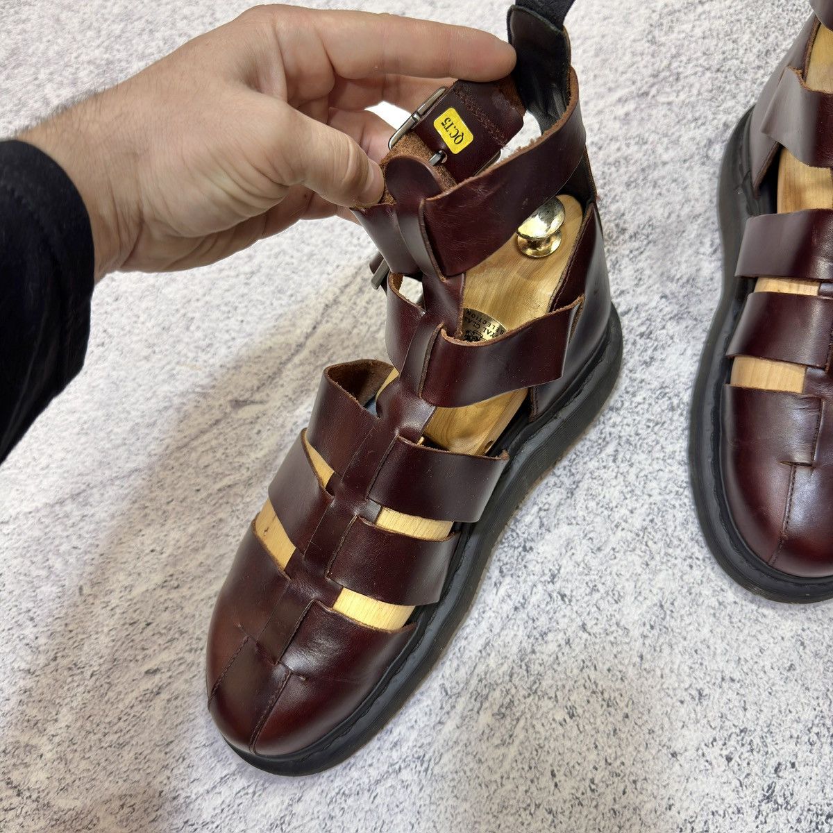 Dr. Martens Dr. Martens Geraldo Gladiator Leather Sandals US9 UK8 EU42 Size US 9 / EU 42 - 5 Thumbnail