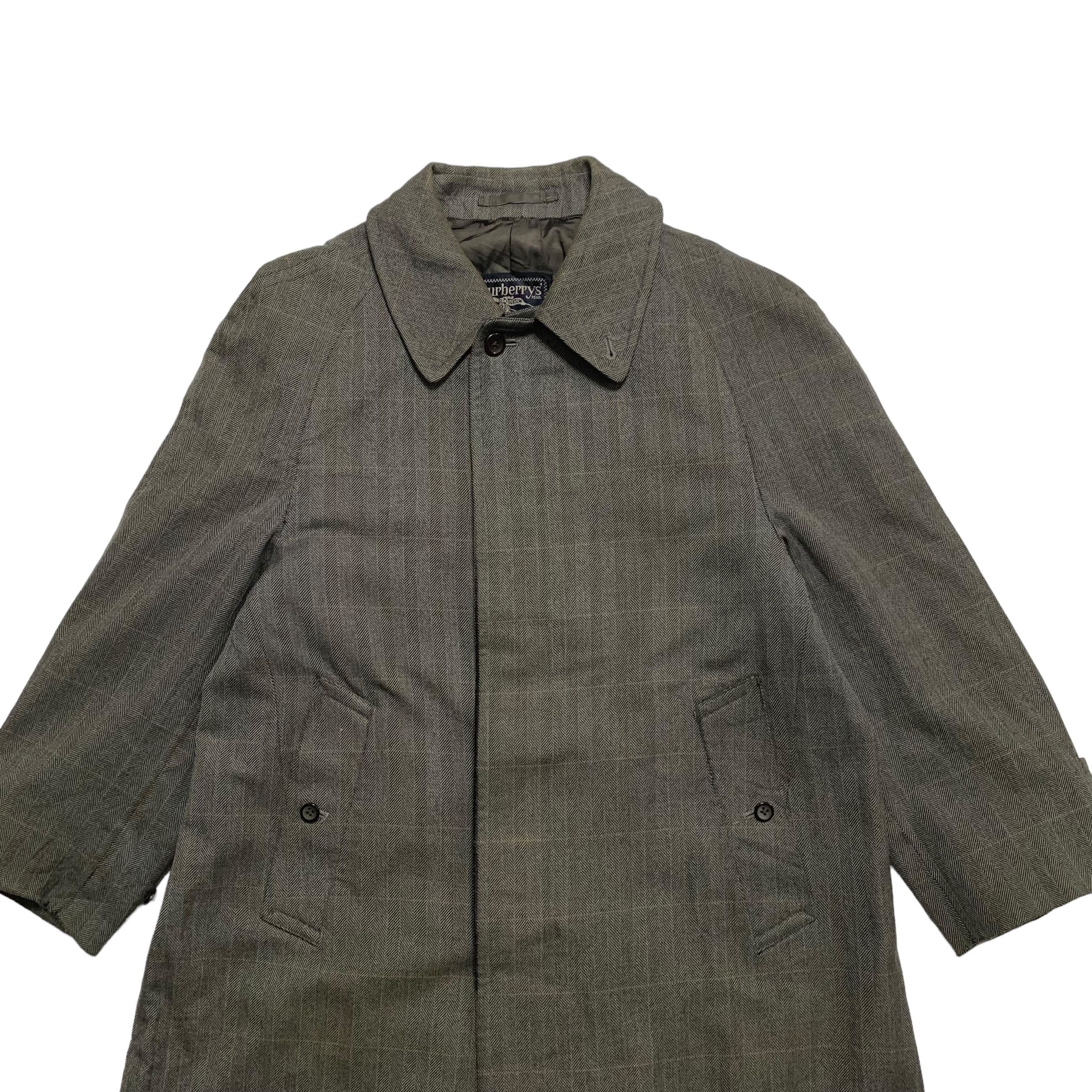 Burberry Vintage 80s Burberrys Checkered Coat Size US S / EU 44-46 / 1 - 3 Thumbnail