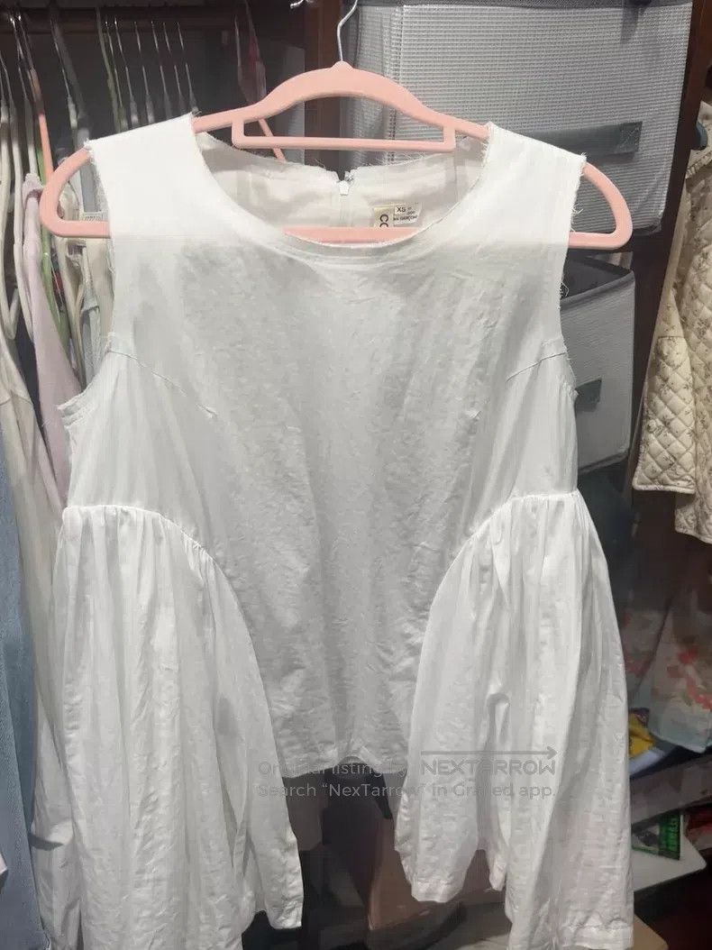 Comme des Garcons Comme Des Garcons Vest, white, cotton, lace Size XS / US 0-2 / IT 36-38 - 1 Thumbnail