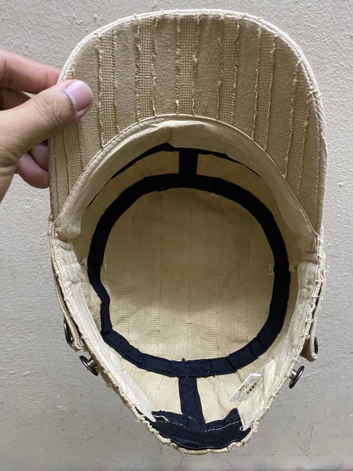 Seditionaries Sick Grunge Distressed Worn Out Cadet Hat Size ONE SIZE - 5 Thumbnail
