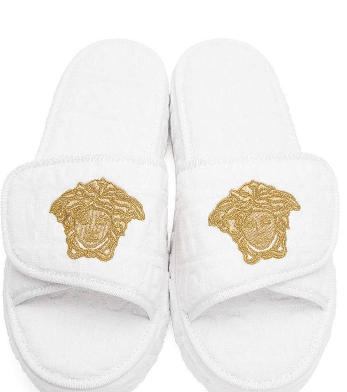 Versace Versace Allover Slippers Size 47 NIB Size US 14 / EU 47 - 1 Thumbnail