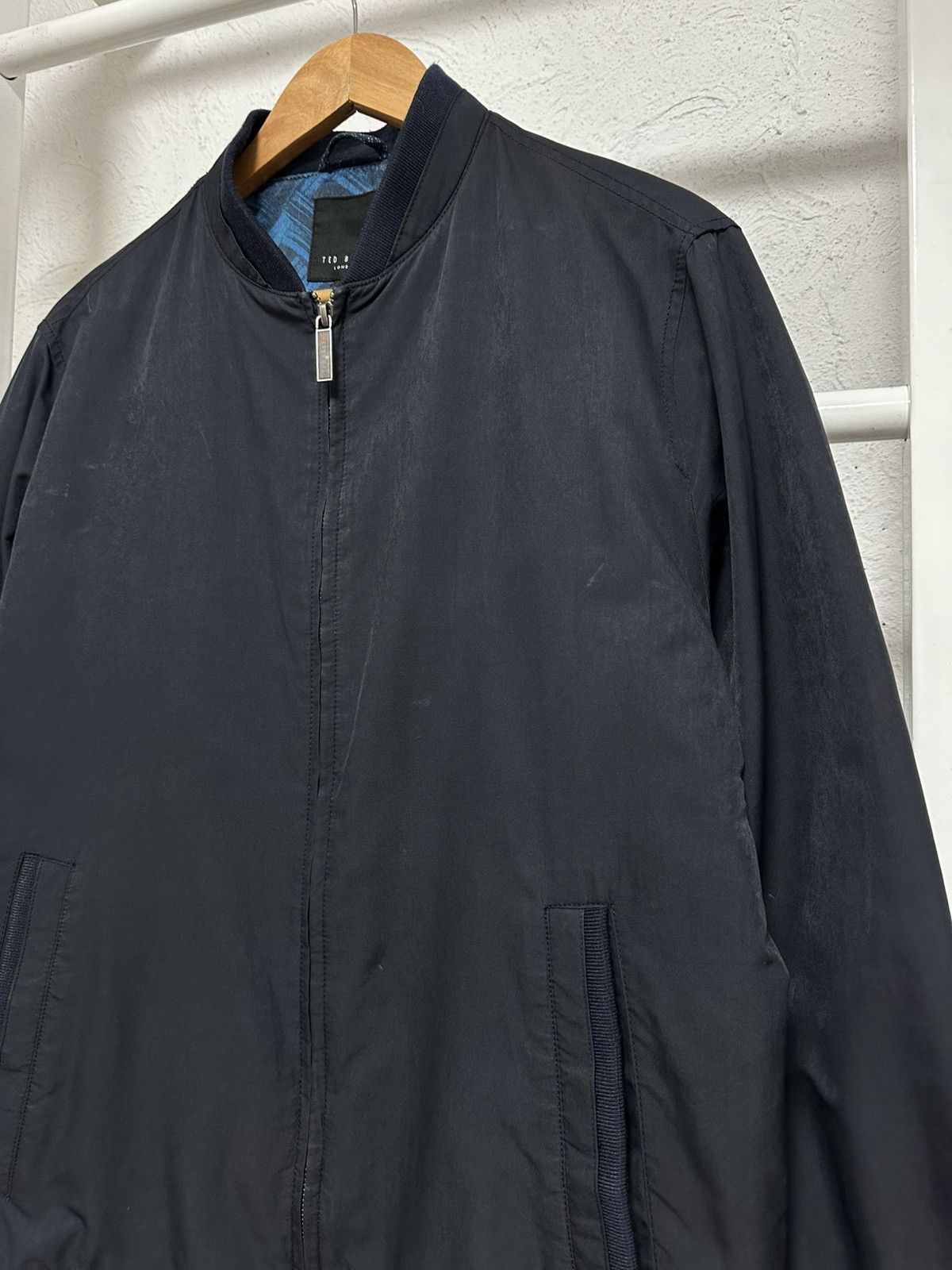 Ted Baker Ted Baker London Men’s Bomber Windbreaker Jacket Size L Size US L / EU 52-54 / 3 - 4 Thumbnail