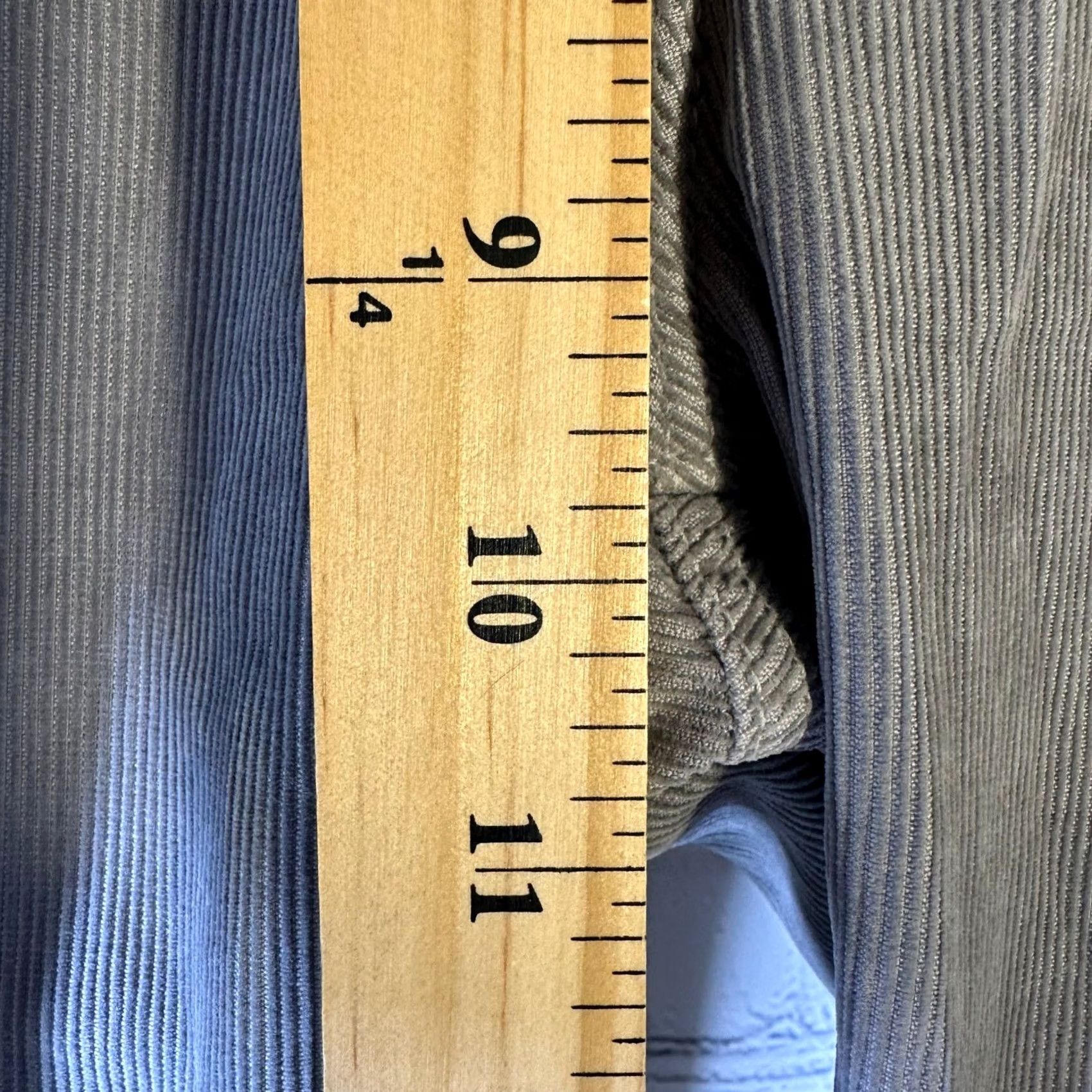 Vintage AG Adriano Goldschmied Mens Grey Corduroy Straight Leg Pants 32 Size US 32 / EU 48 - 5 Thumbnail