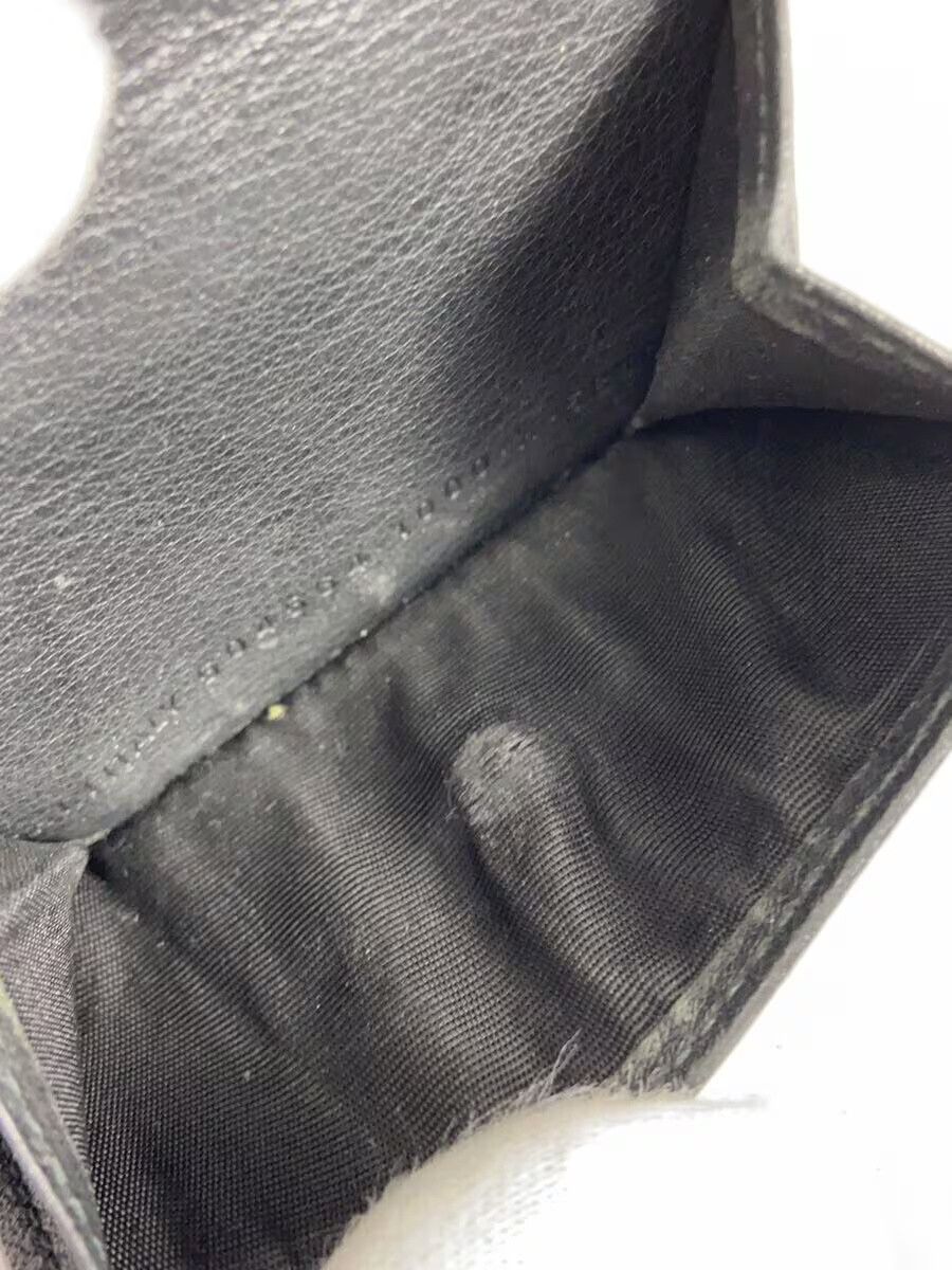 Balenciaga Sheepskin Tri-Fold Wallet Black