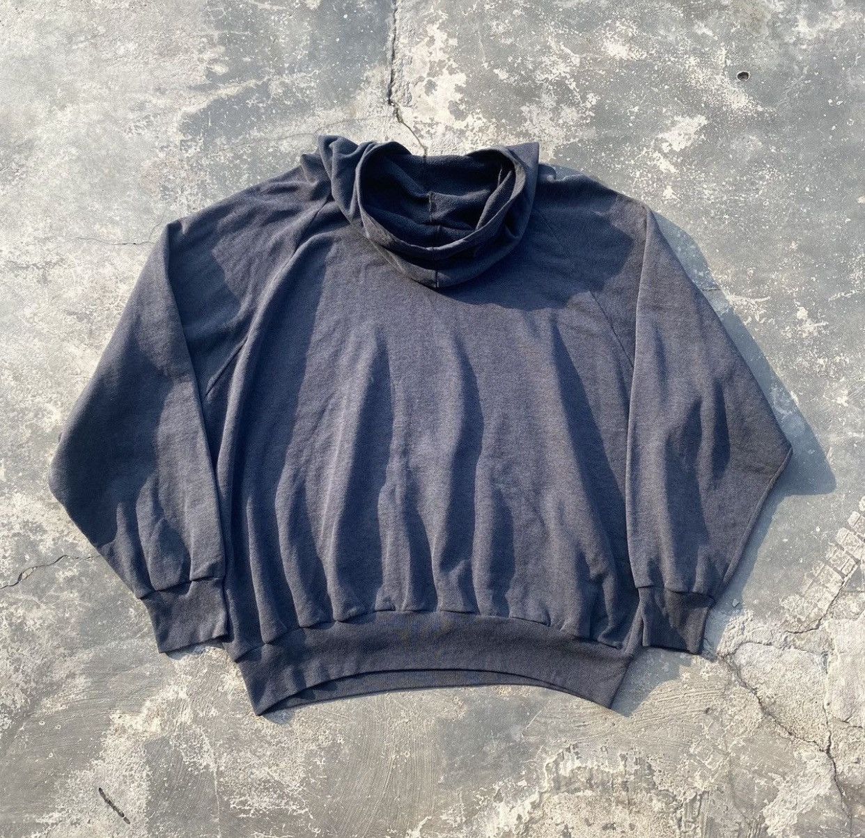 Vintage Very Rare 1980s Canada Police Faded hoodie paperthi Size US L / EU 52-54 / 3 - 2 Thumbnail