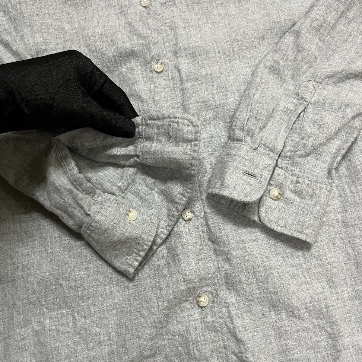 20471120 × Japanese Brand × Uniqlo Uniqlo Button Up Flannel Shirt Size M / US 6-8 / IT 42-44 - 2 Thumbnail