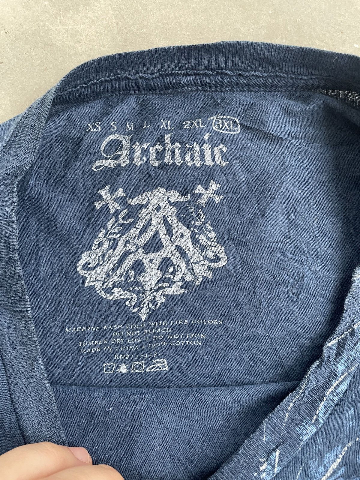 Affliction × Tapout ARCHAIR AFFLICTION DISTRESS TEE Size US M / EU 48-50 / 2 - 4 Thumbnail