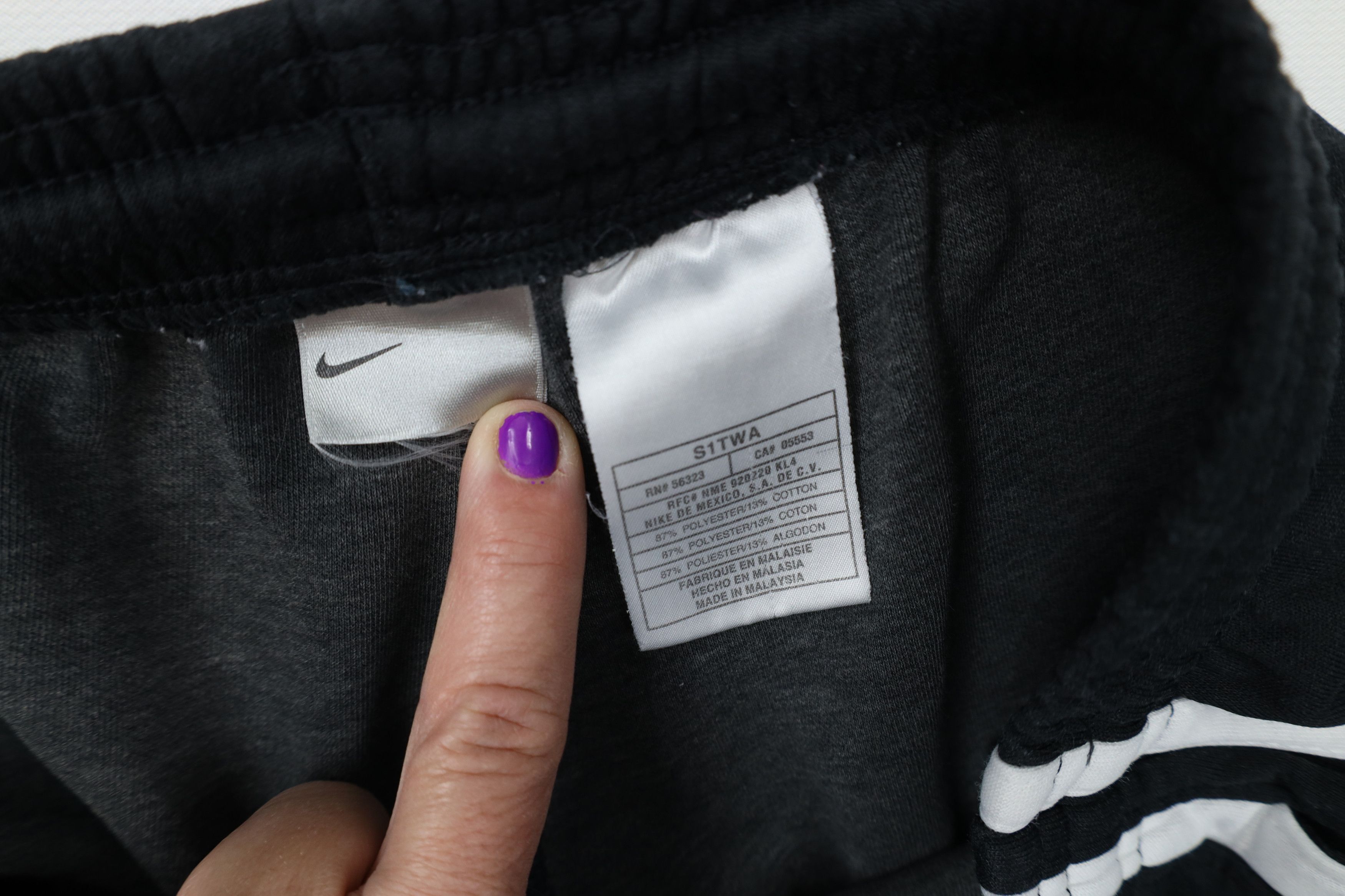 Nike Vintage 90s Y2K Nike Total 90 Soccer Joggers Pants Black Size US 32 / EU 48 - 9 Thumbnail
