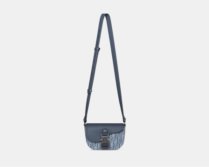 Dior o1w1db10426 2ADCA4 Size : OS / Mini Messenger Bag in Blue Size ONE SIZE - 1 Thumbnail