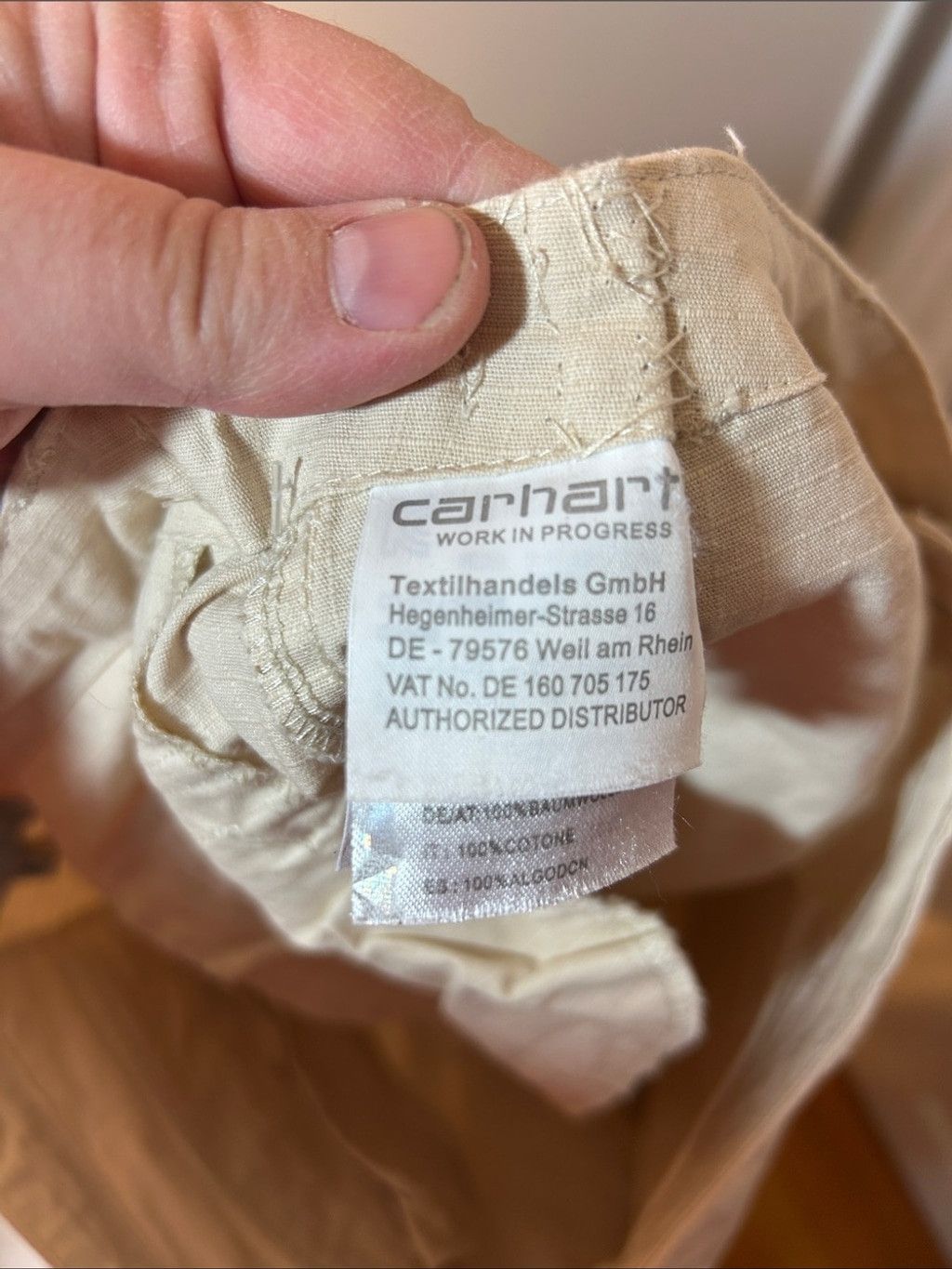Carhartt carhartt work in progress Men's Cargo Pants in Beige Utility Size US 42 / EU 58 - 7 Thumbnail