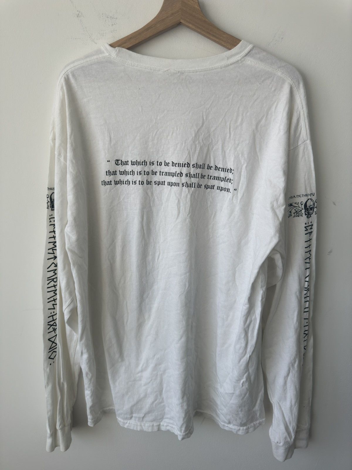 Band Tees × Vintage OG Burzum Long Sleeve Tee Size US XL / EU 56 / 4 - 5 Thumbnail
