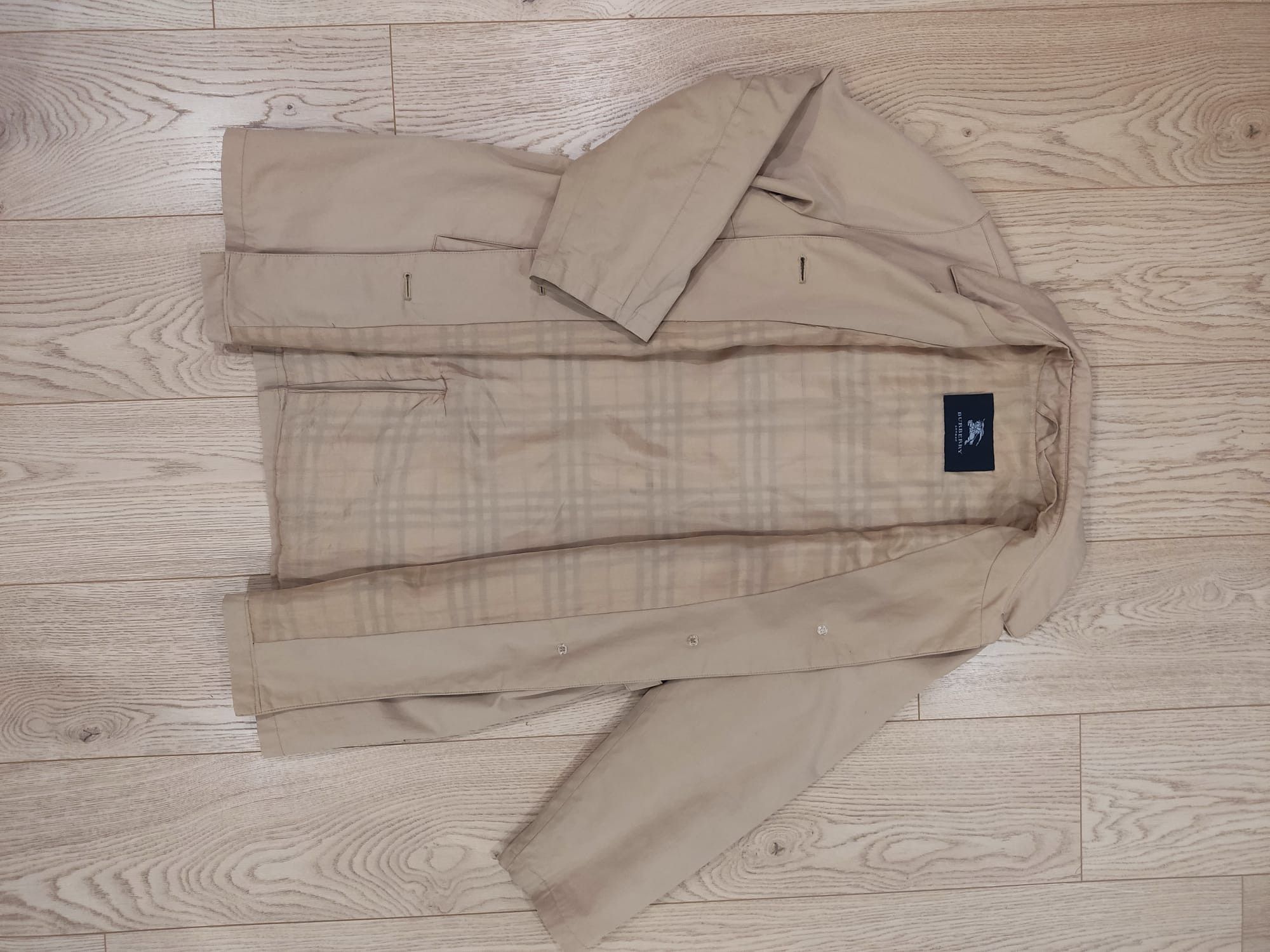 Burberry Burberry Coat Size L / US 10 / IT 46 - 6 Thumbnail