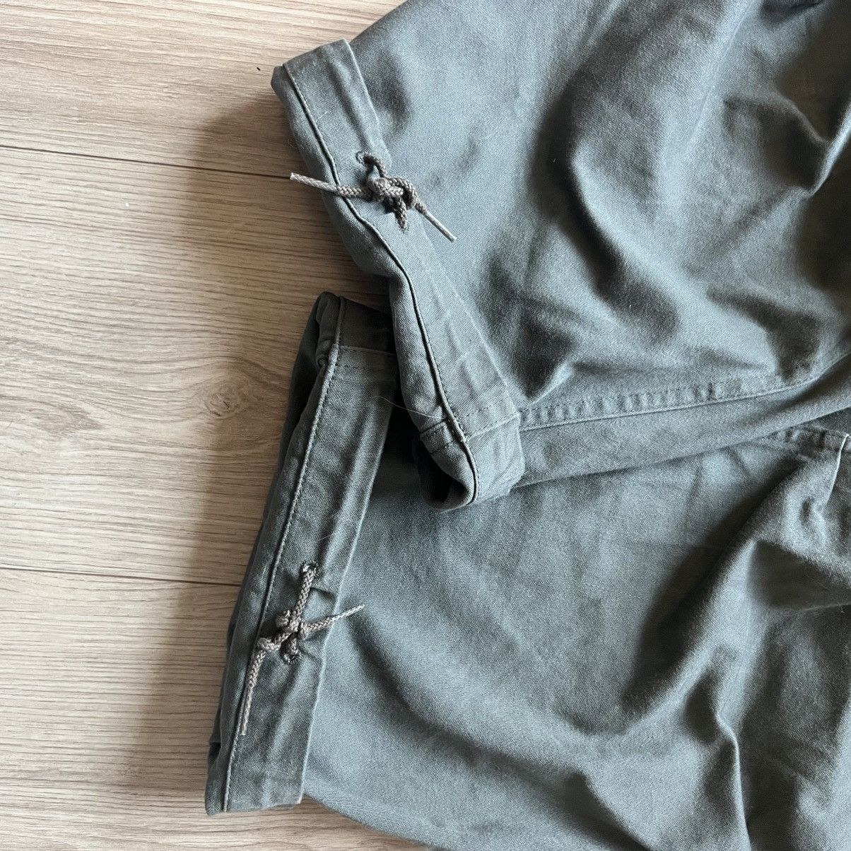 Sassafras Overgrown 4/5 Olive One Washed Cargo Pants in Olive Size US 32 / EU 48 - 5 Thumbnail