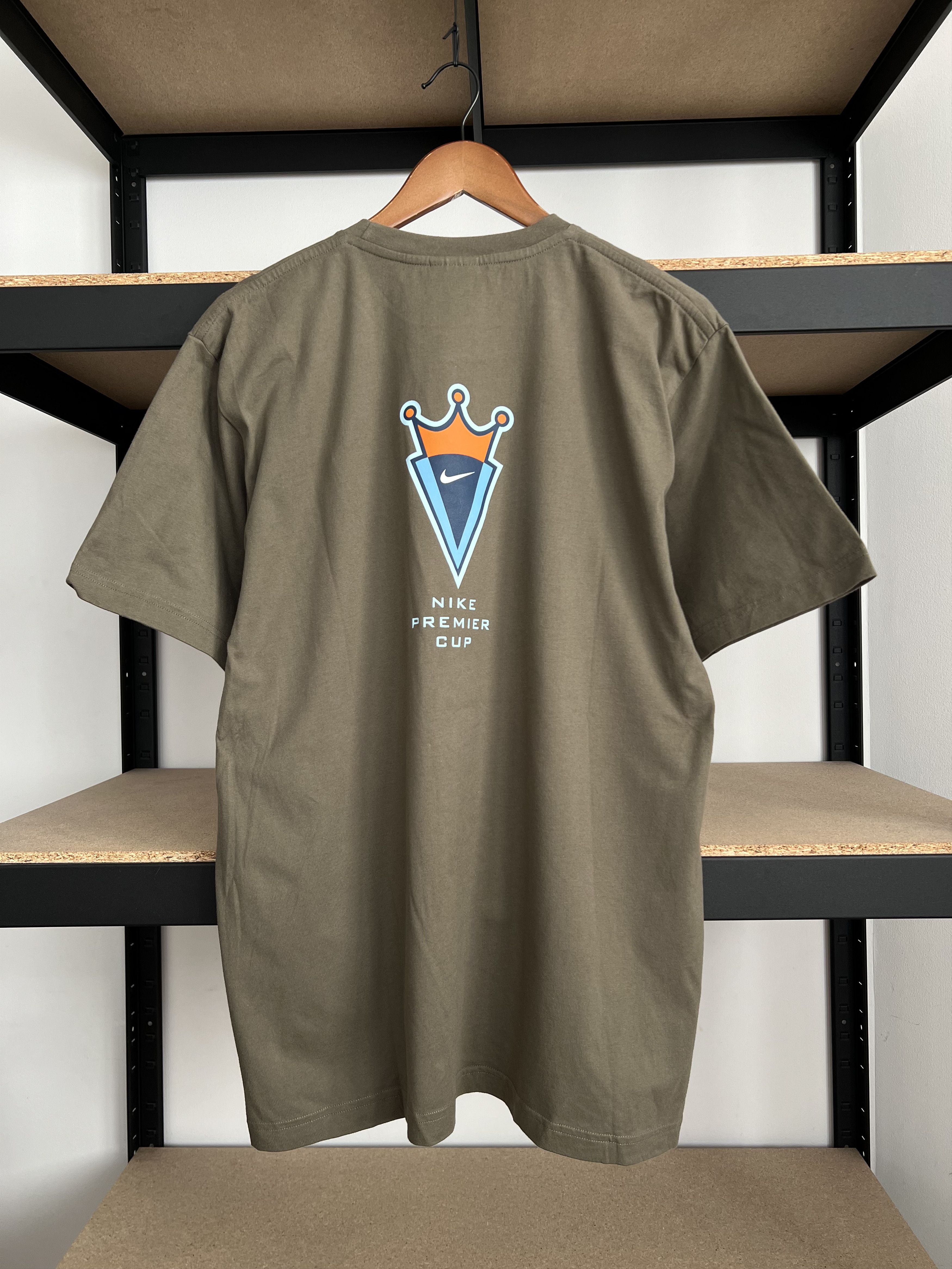 Nike Vintage 90s Nike Premier Cup Soccer Football T-shirt Size US L / EU 52-54 / 3 - 2 Thumbnail