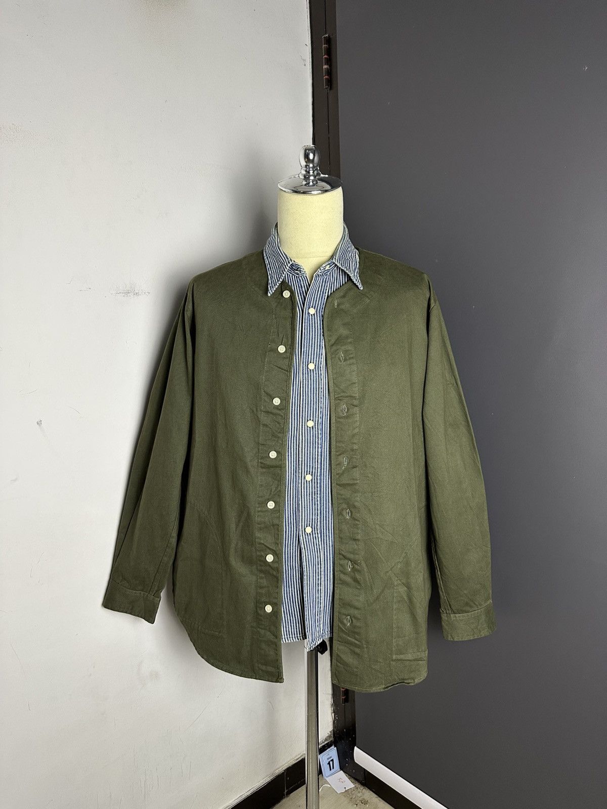 UES Japan Ues Hickory shirt Size US M / EU 48-50 / 2 - 8 Thumbnail