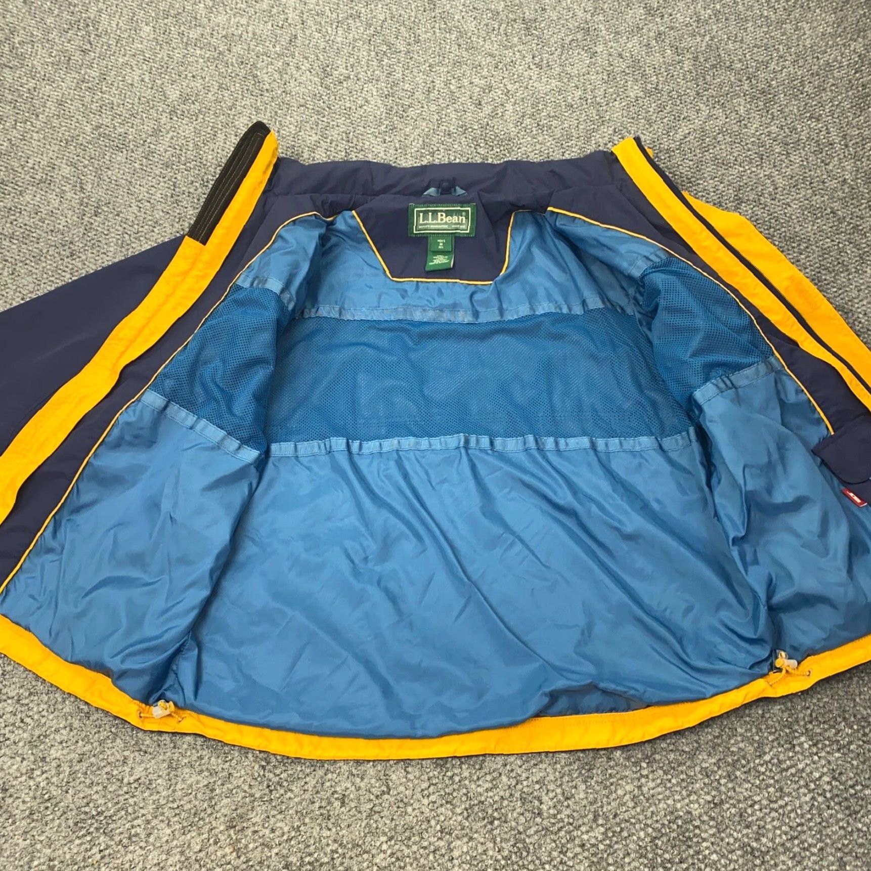 Vintage VINTAGE L.L. Bean Windbreaker Jacket Men Medium Blue 90s Y2K Outdoor Casual Size US M / EU 48-50 / 2 - 6 Thumbnail