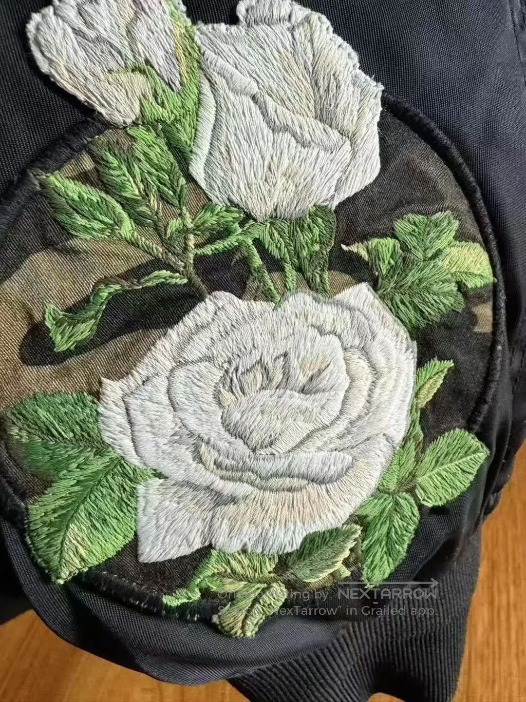 Dior Dior Camellia Embroidered Ma1. Size US XS / EU 42 / 0 - 6 Thumbnail