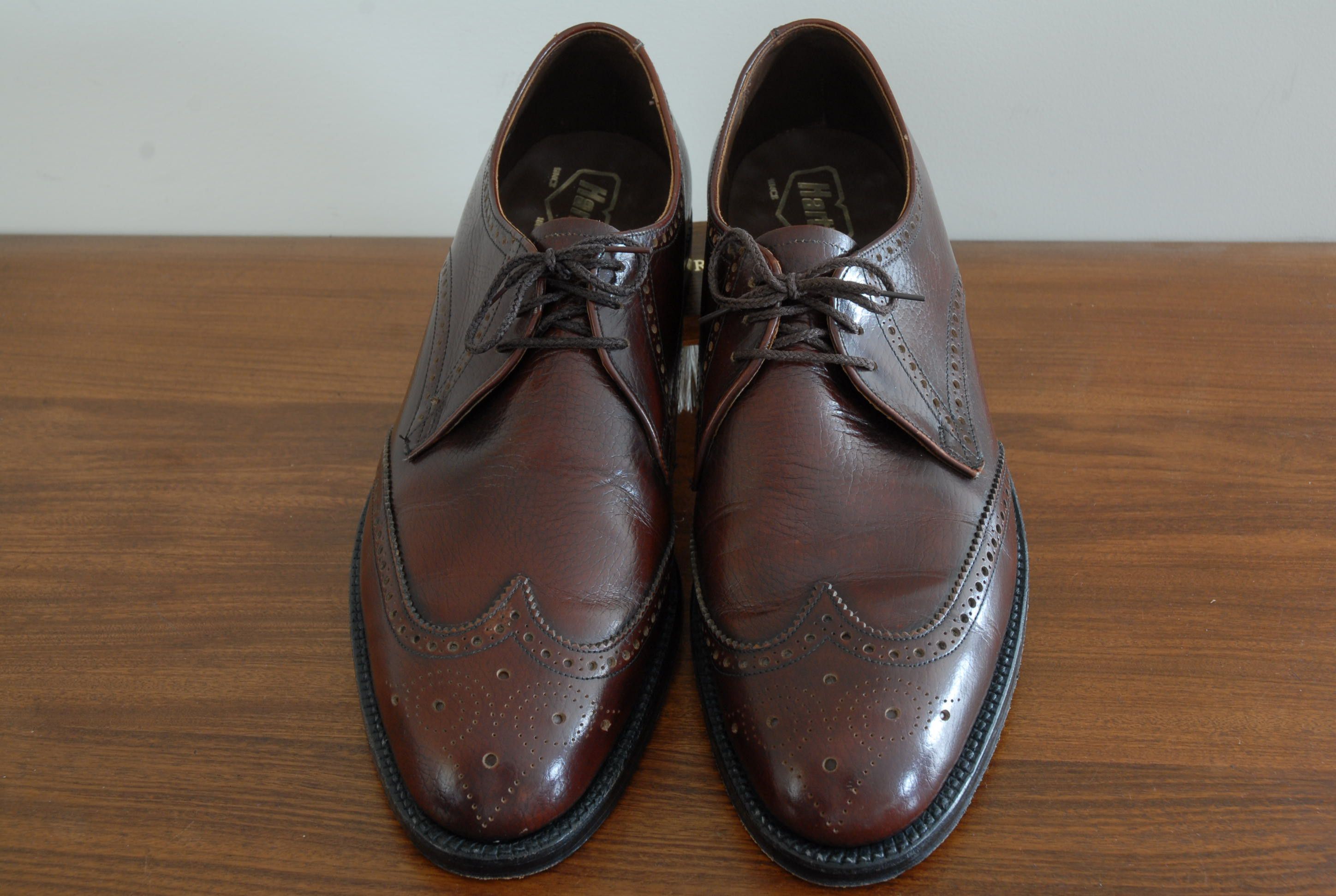 Vintage Hartt wingtip derby Size US 11 / EU 44 - 3 Thumbnail