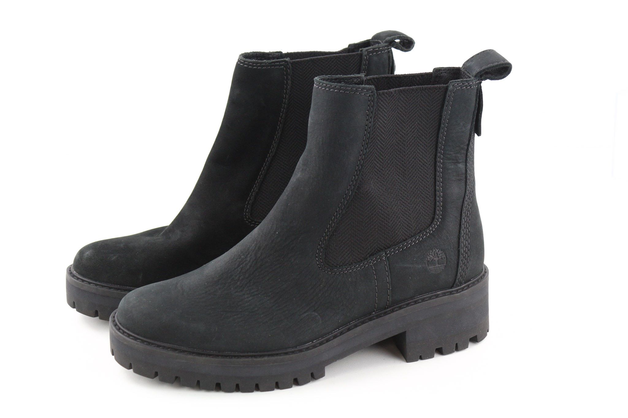 Timberland A1J66 UK5 Black Leather Almond On Chelsea 79868 Size US 7 / IT 37 - 2 Thumbnail