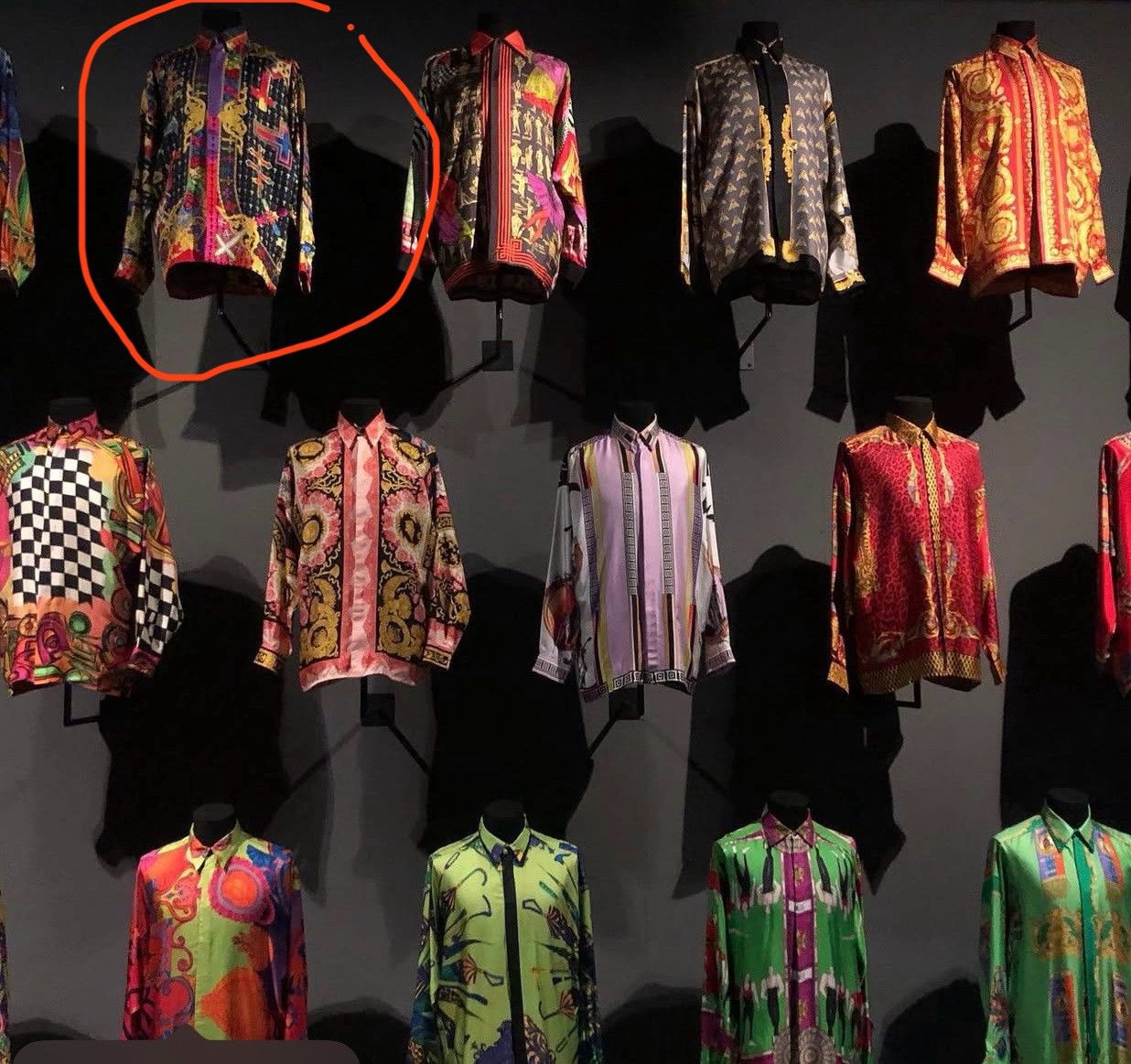 Versace Vintage Gianni Versace 1993 / 1994 crucifix silk shirt Size US M / EU 48-50 / 2 - 12 Thumbnail