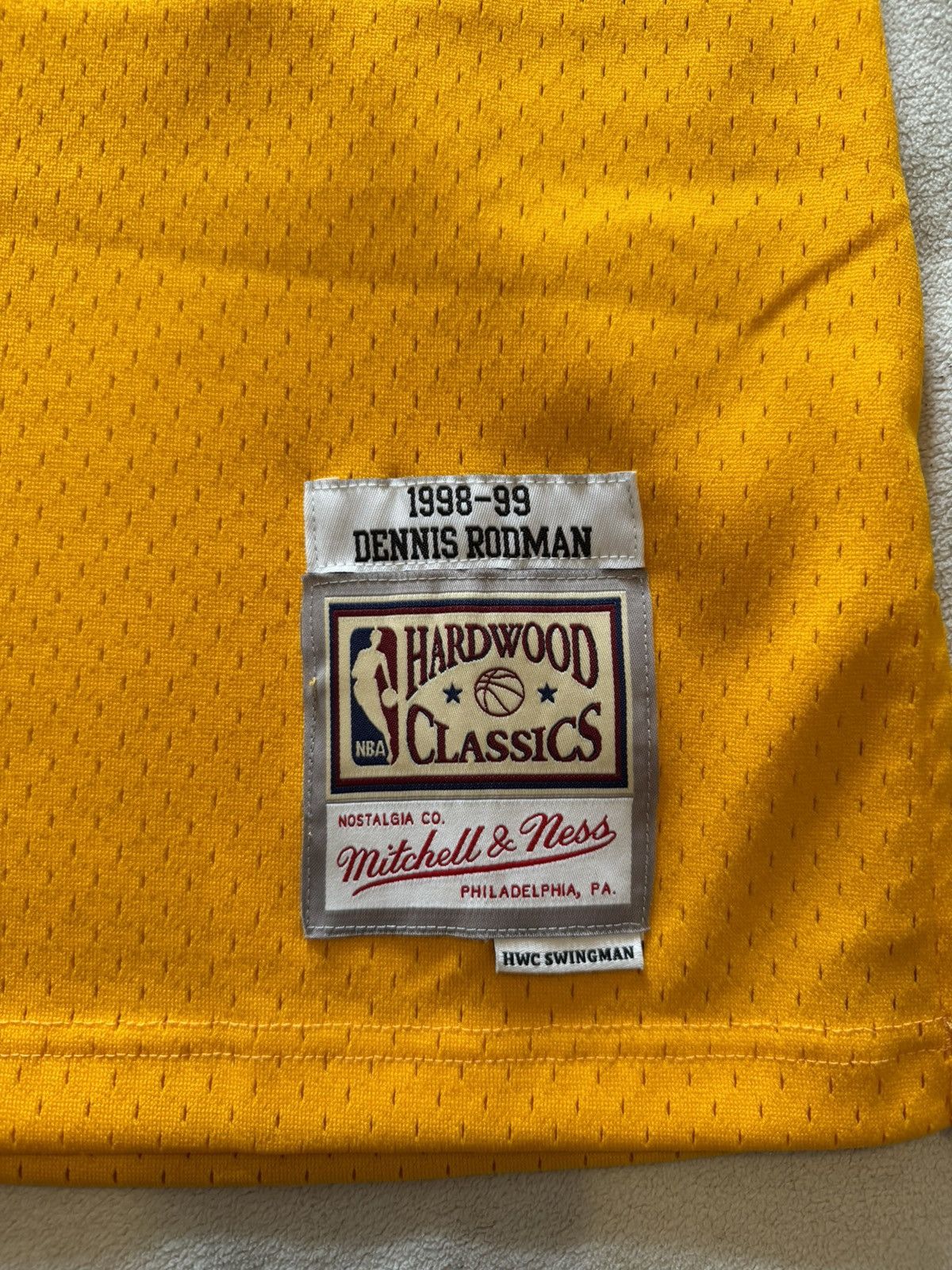 Mitchell & Ness Dennis rodman lakers jersey Size US M / EU 48-50 / 2 - 7 Thumbnail