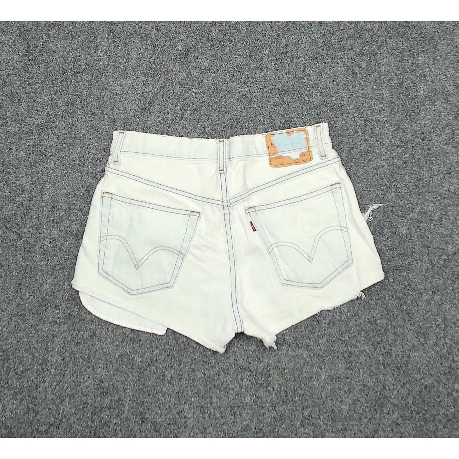 Levi's VTG Levi's 505 Custom Bleach Exposed Pocket Shorts W32 Size US 32 / EU 48 - 4 Thumbnail