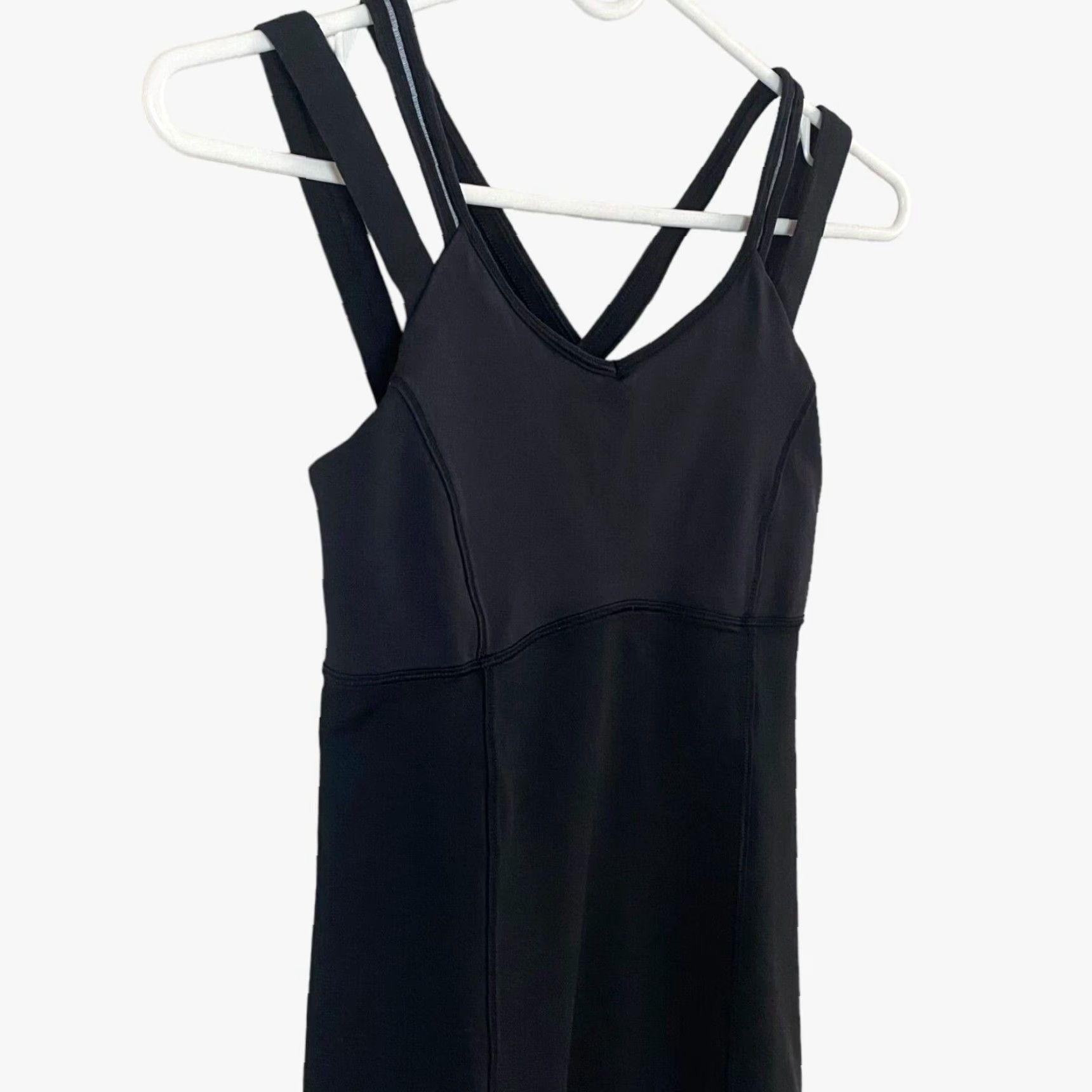 Lululemon Lululemon Ace Tank Women's Size 4 Activewear Yoga Top Black Strappy Cross-Back Size S / US 4 / IT 40 - 4 Thumbnail
