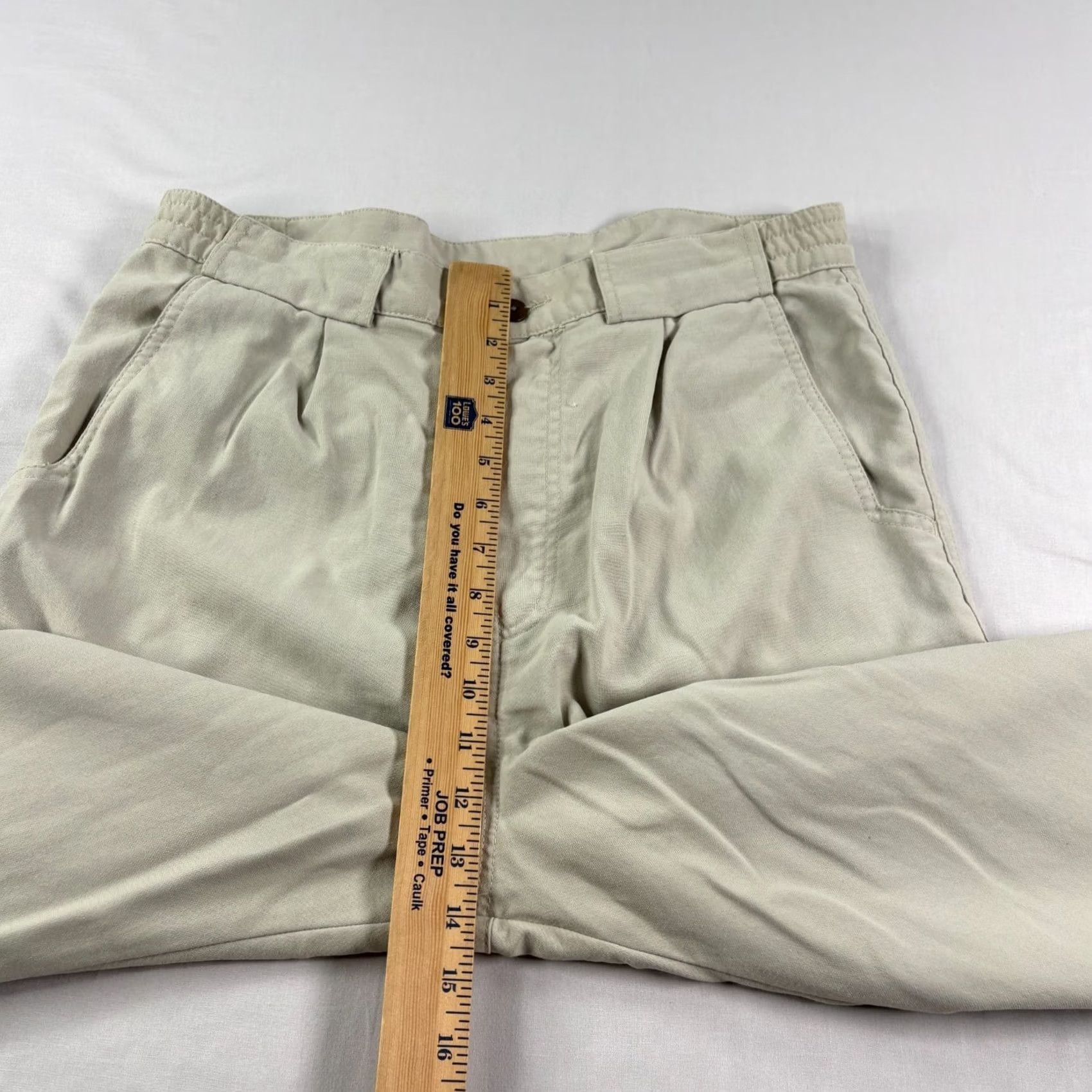 Vintage Rohan Pants Mens 32x34 Beige Chino On Route Trousers Stretch Casual Size US 32 / EU 48 - 6 Thumbnail