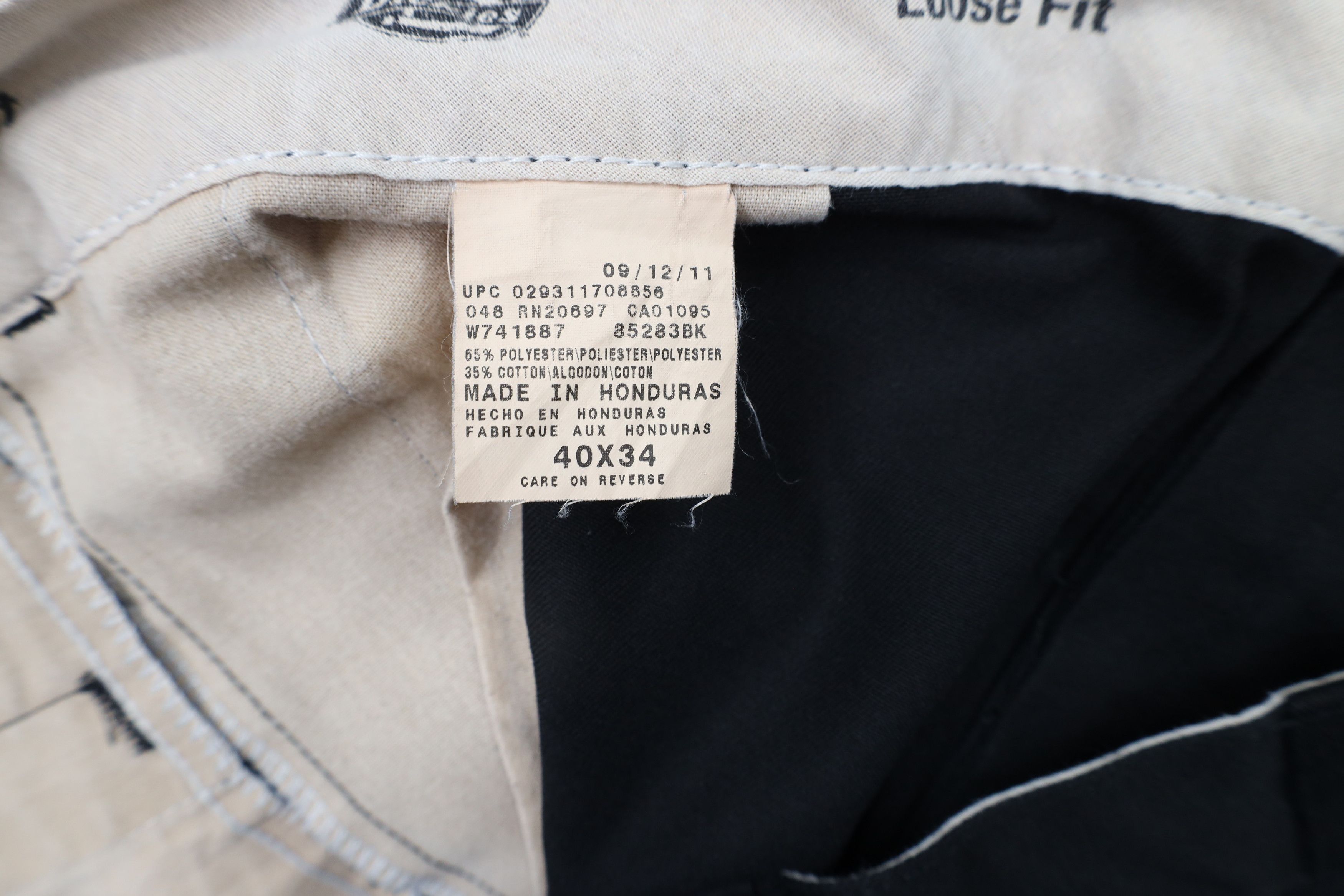 Dickies × Vintage Vintage Dickies Out Double Knee Loose Fit Wide Leg Pants Size US 42 / EU 58 - 7 Thumbnail