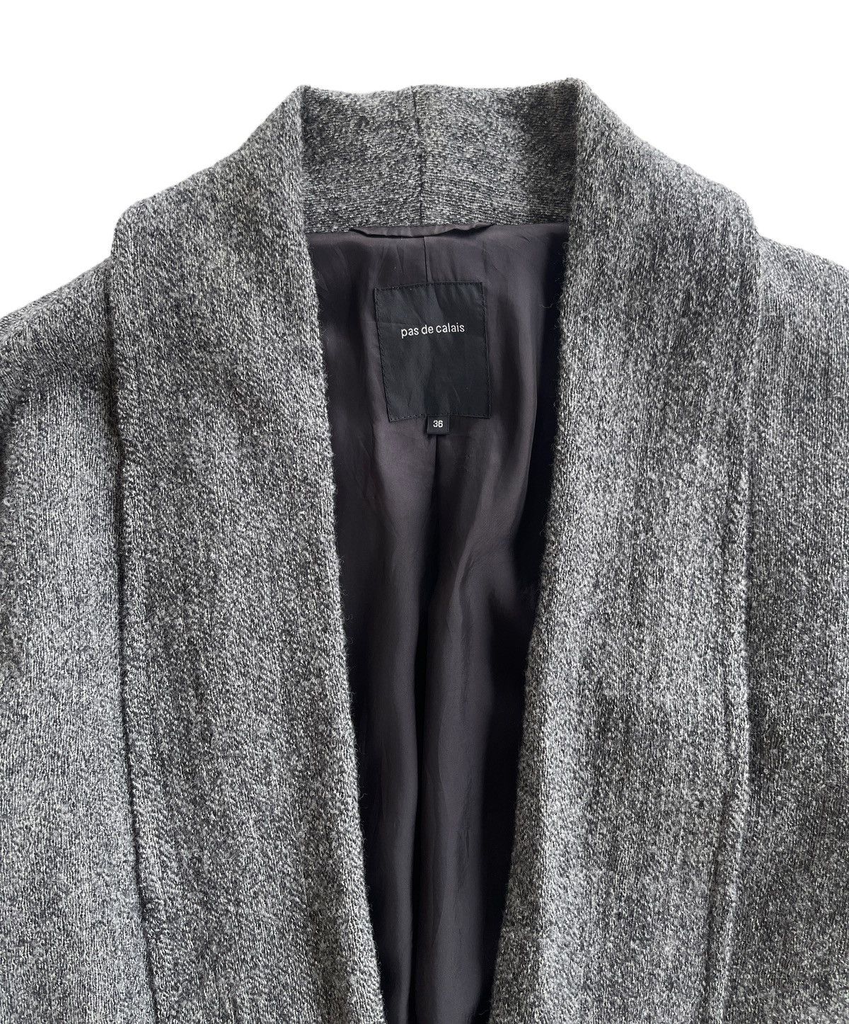 Pas de Calais Pas De Calais Button Less Cardigan Coat Size L / US 10 / IT 46 - 3 Thumbnail