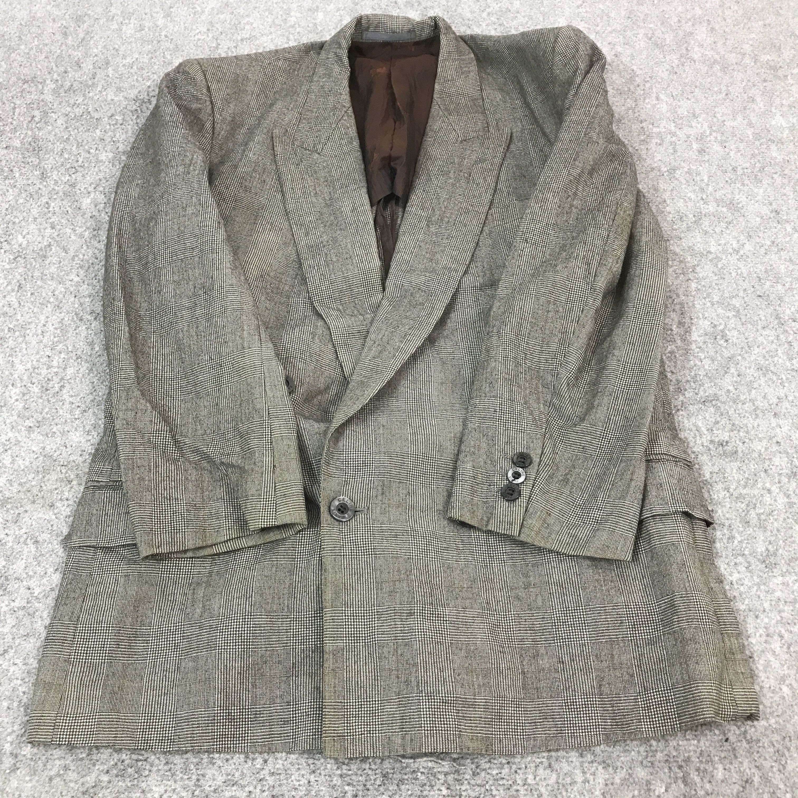 Celine CELINE FLANNEL BLAZER CLASSIC DESIGN COAT JACKET Size US L / EU 52-54 / 3 - 8 Thumbnail