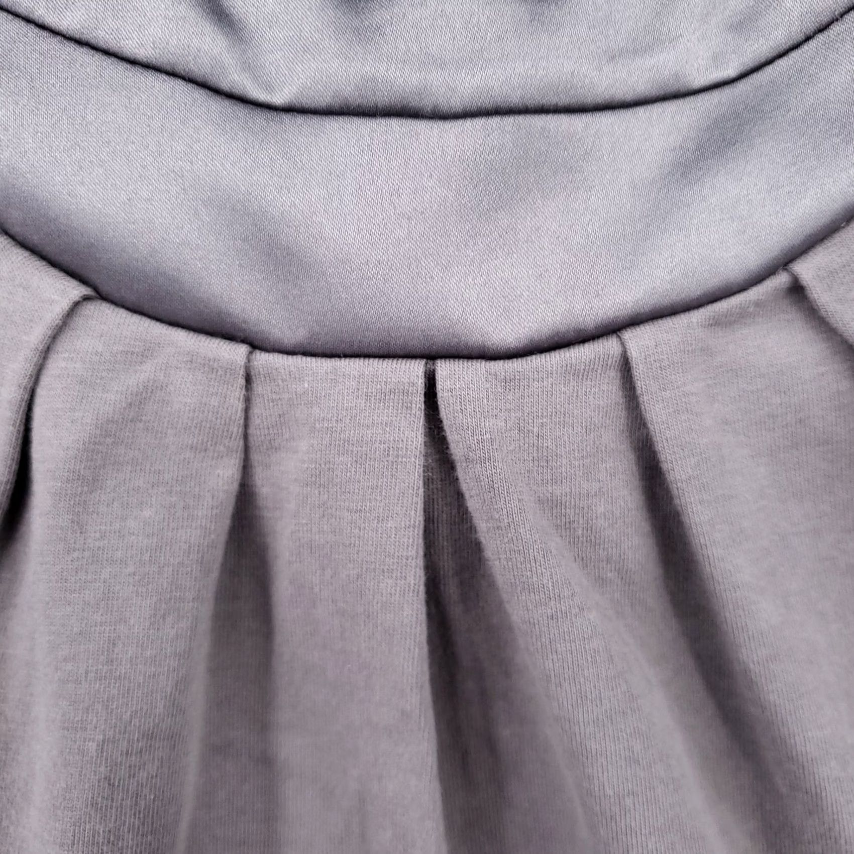 Ann Taylor Ann Taylor Gray Scoop Neck Sleeveless Pleated Tank Shirt Top Womens S Small Size S / US 4 / IT 40 - 4 Thumbnail