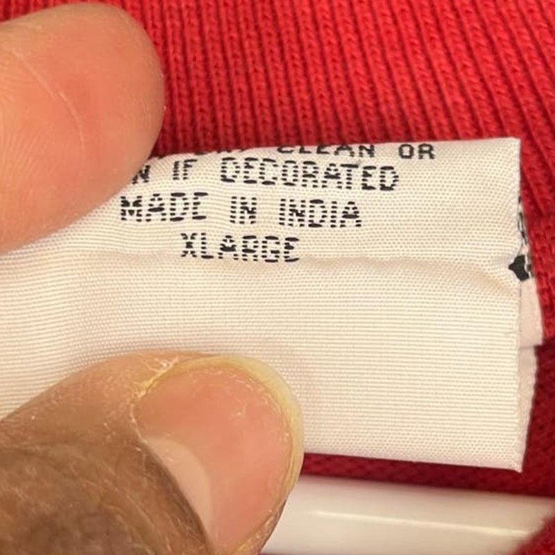 Other Vintage Stanford Cardinal University Waffle Knit Polo T-12 Size US XL / EU 56 / 4 - 6 Thumbnail