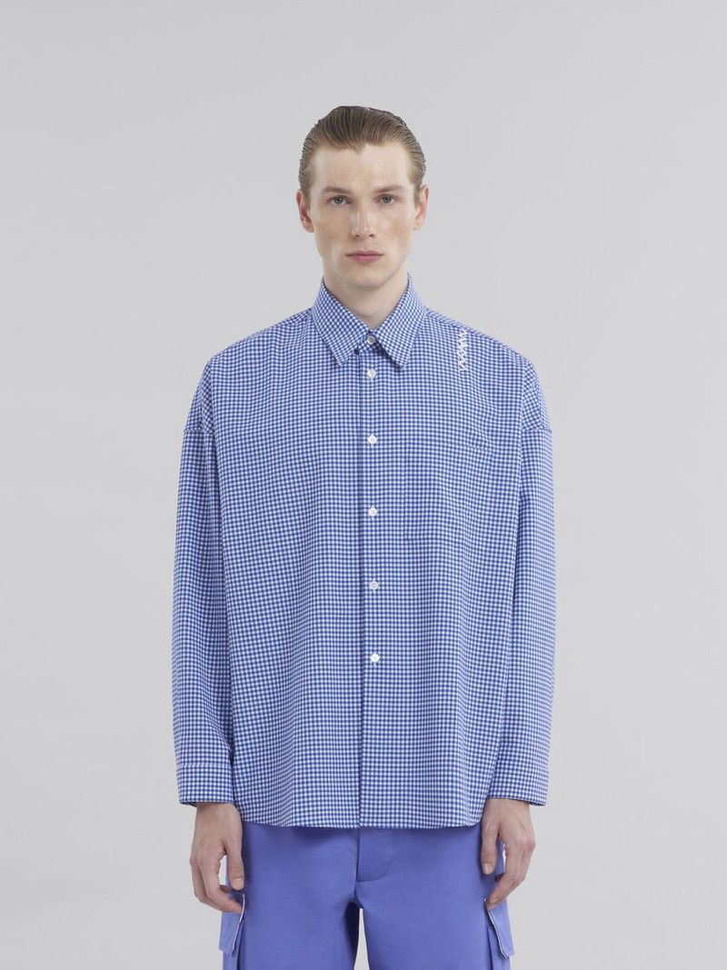 Marni o1w1db10526 Shirts in Blue Size US L / EU 52-54 / 3 - 2 Thumbnail