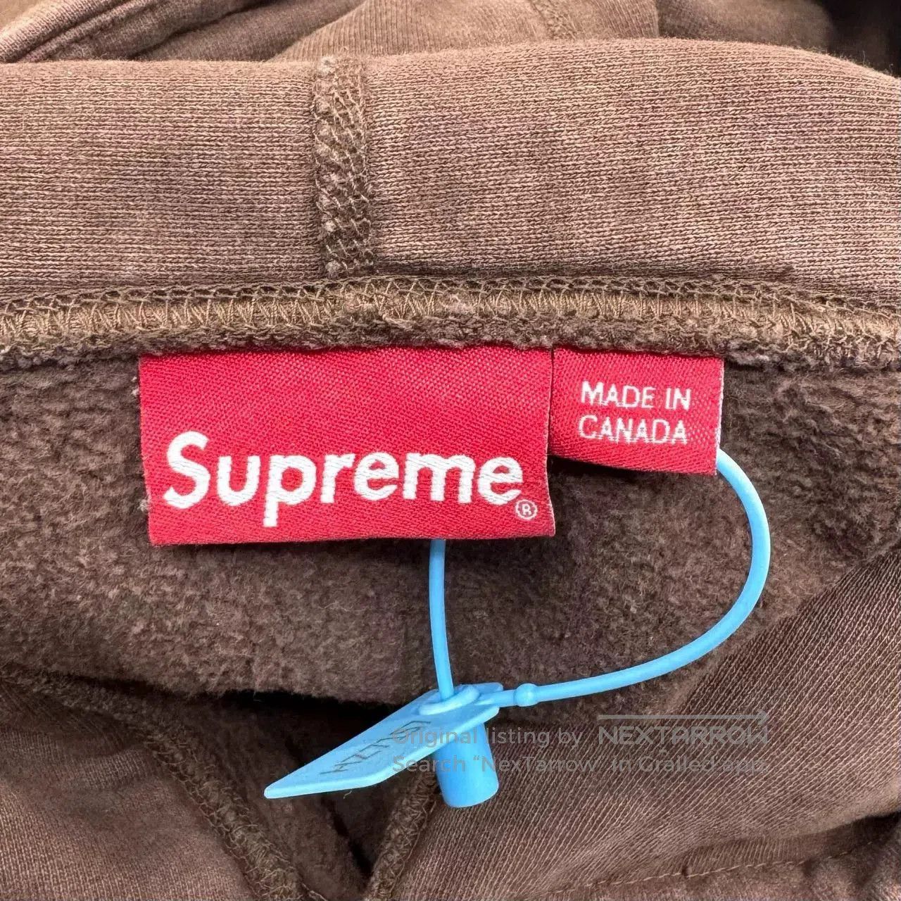 Supreme Supreme Brown Box Logo Hooded Sweatshirt. Size US XL / EU 56 / 4 - 4 Thumbnail