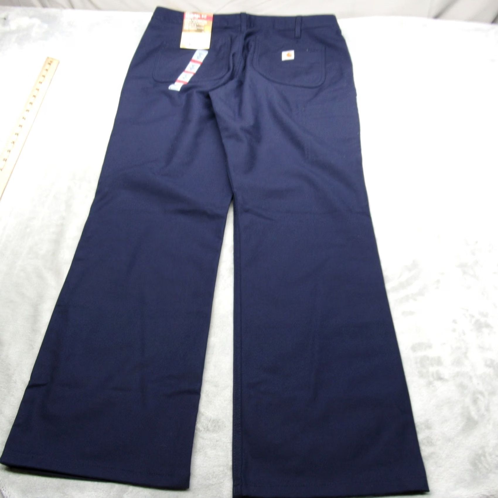 Carhartt Carhartt Pants Womens 16 Navy Original Fit Water Resistant Relax Boot 34x32 NEW Size 38" / US 16 / IT 52 - 3 Thumbnail