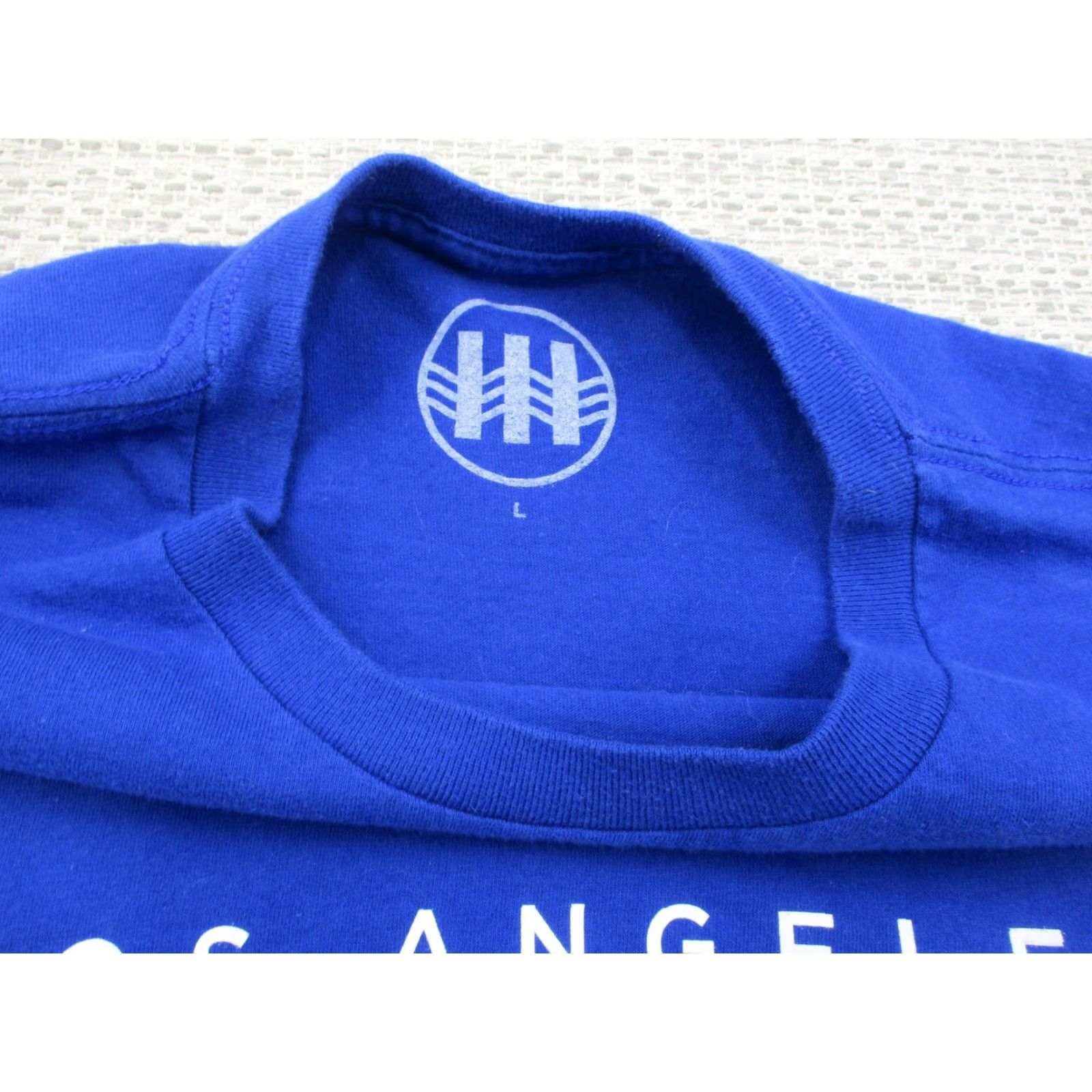 Vintage Jack White Shirt Mens Large Blue Los Angeles Who's With Me Concert Tee Music Graphic Print T-Shirt Size US L / EU 52-54 / 3 - 4 Thumbnail