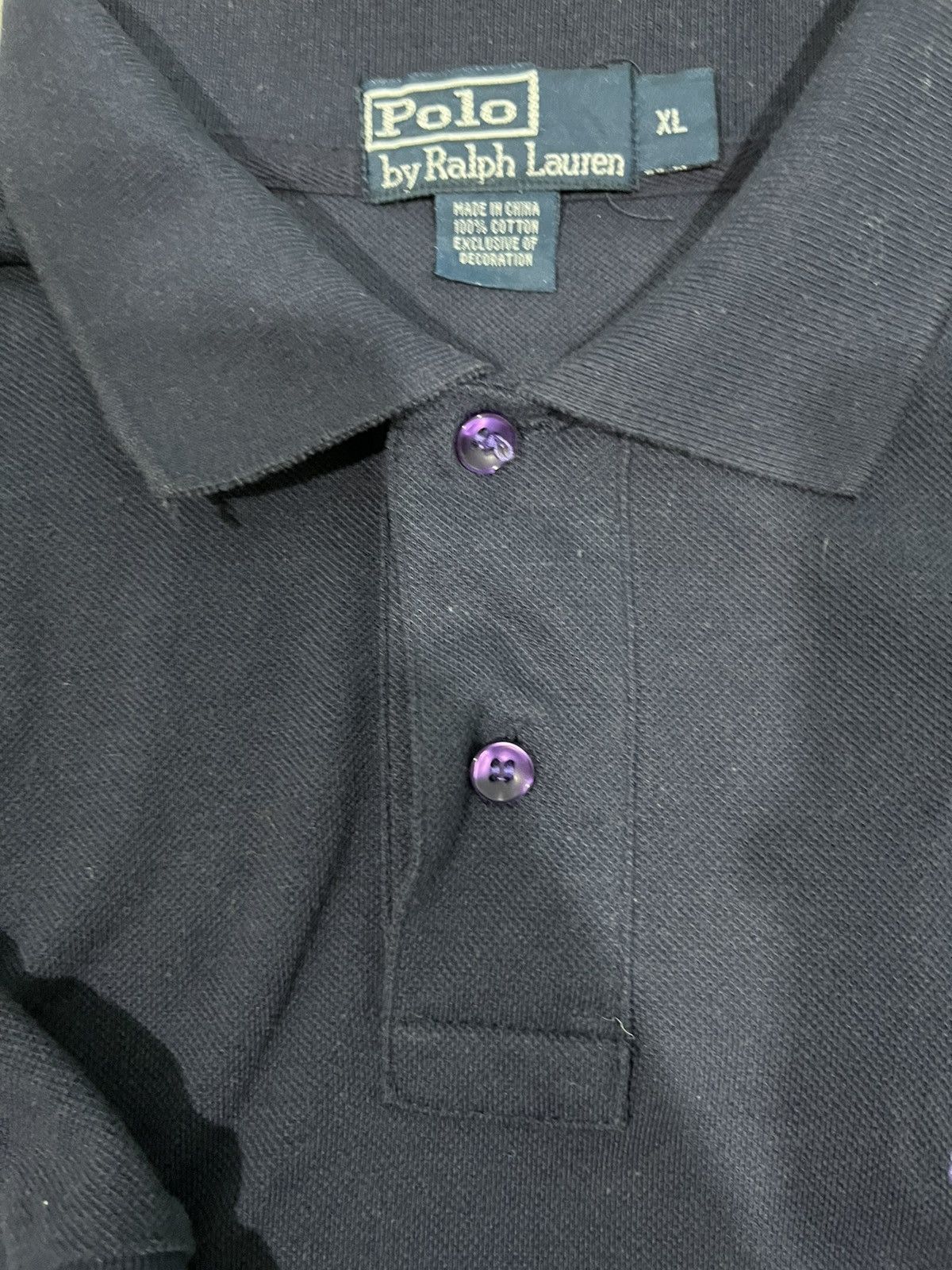 Polo Ralph Lauren Purple Polo Ralph Lauren Polo shirt Size US XL / EU 56 / 4 - 4 Thumbnail