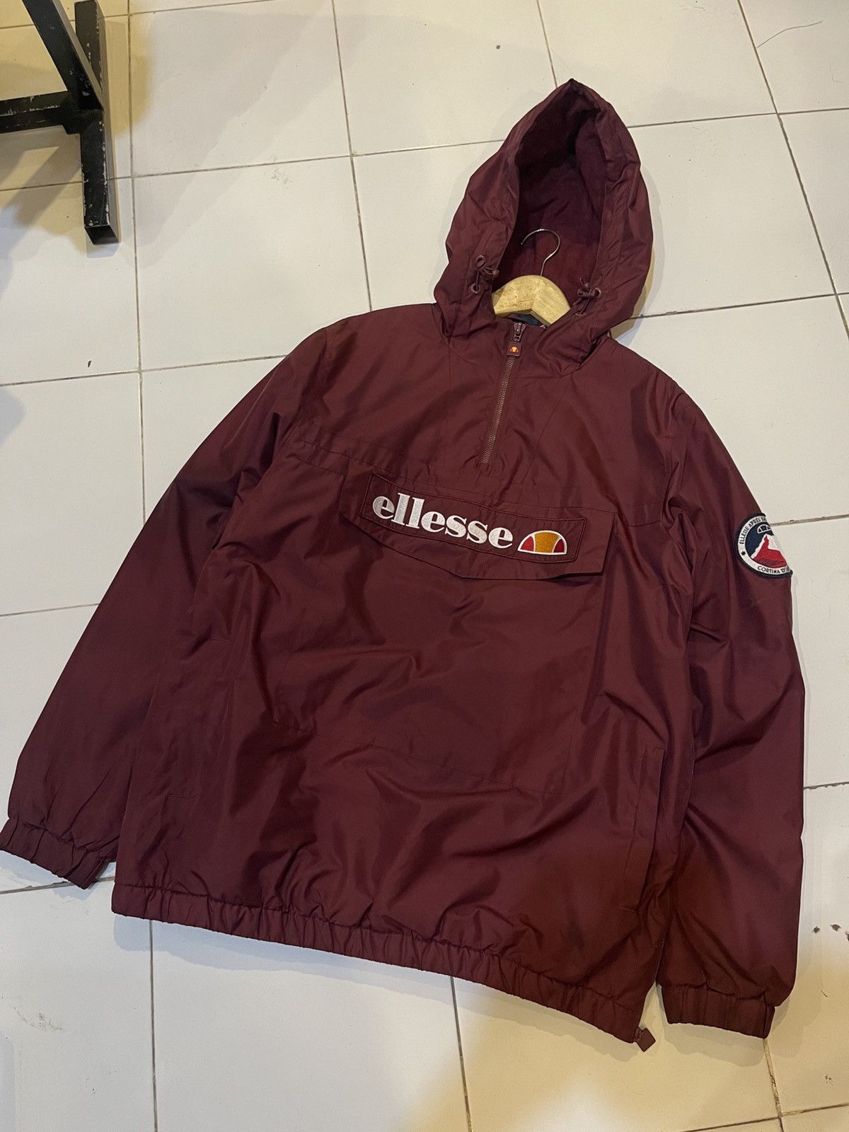 Ellesse Ellesse Monterini Burgundy Jacket Size US L / EU 52-54 / 3 - 2 Thumbnail