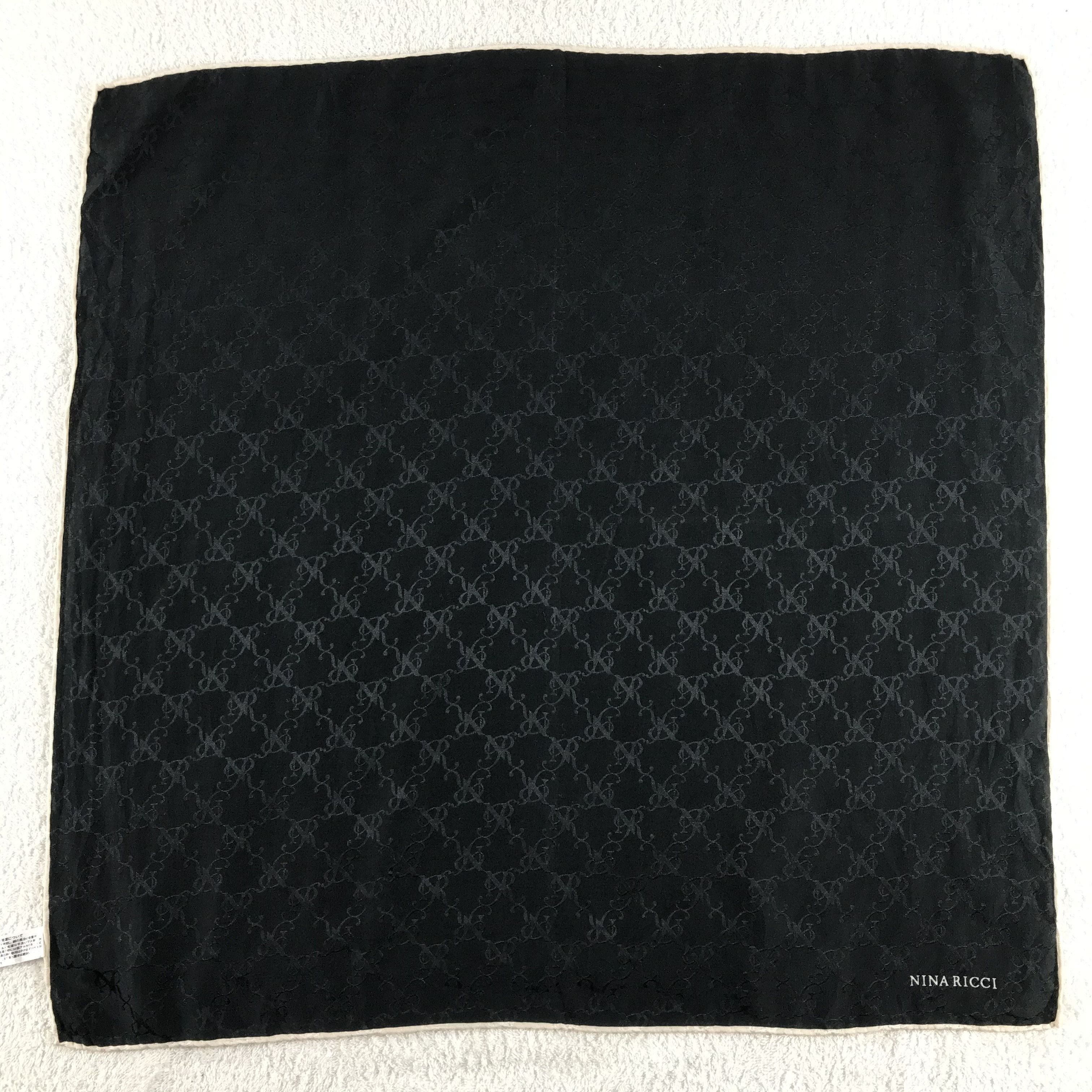 Nina Ricci × Vintage Nina Ricci Bandana / Handkerchief / Neckerchief - S265 Size ONE SIZE - 1 Thumbnail