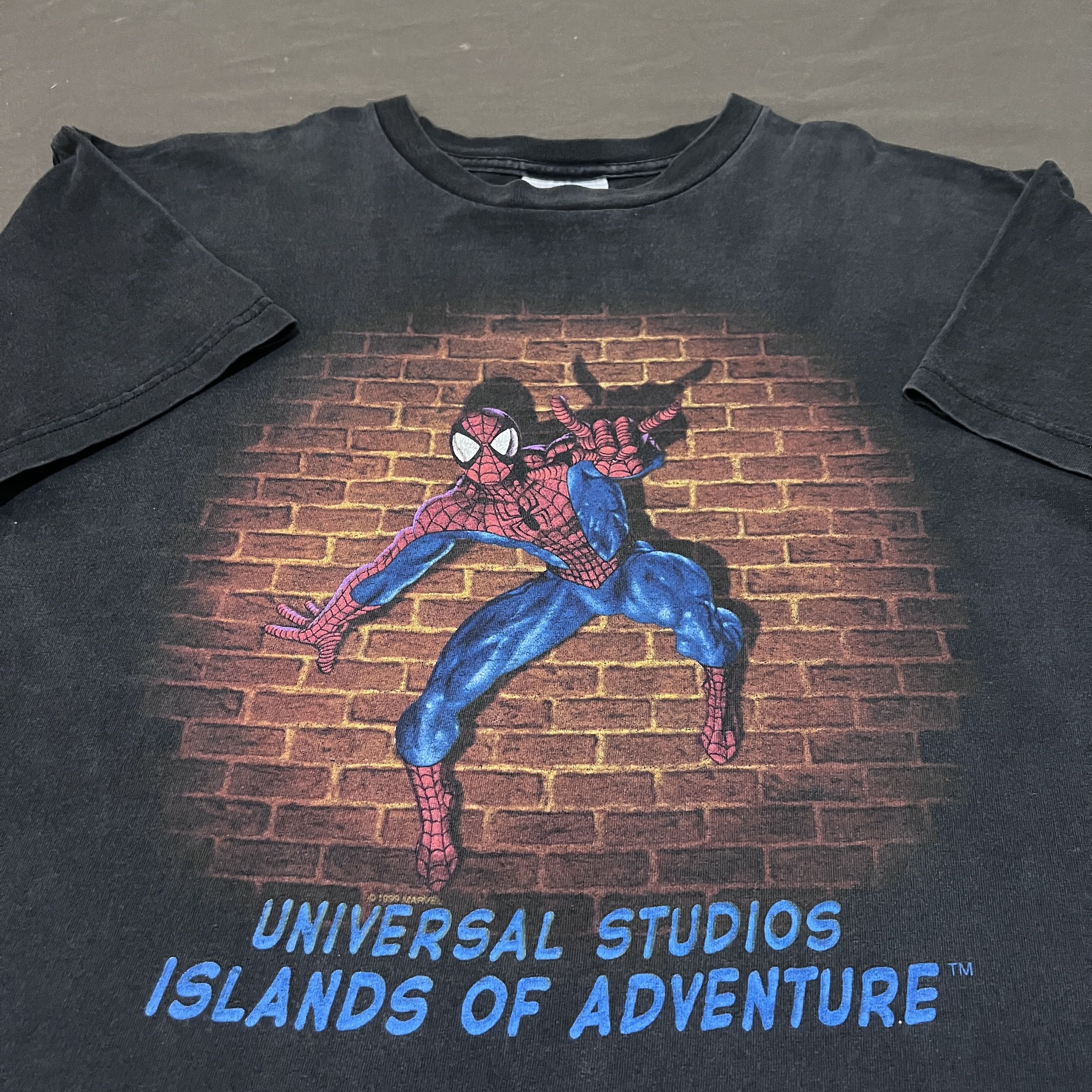 Marvel Comics Vintage 90s Spider-Man Movie Promo Tee 2XL Faded Size US XXL / EU 58 / 5 - 4 Thumbnail