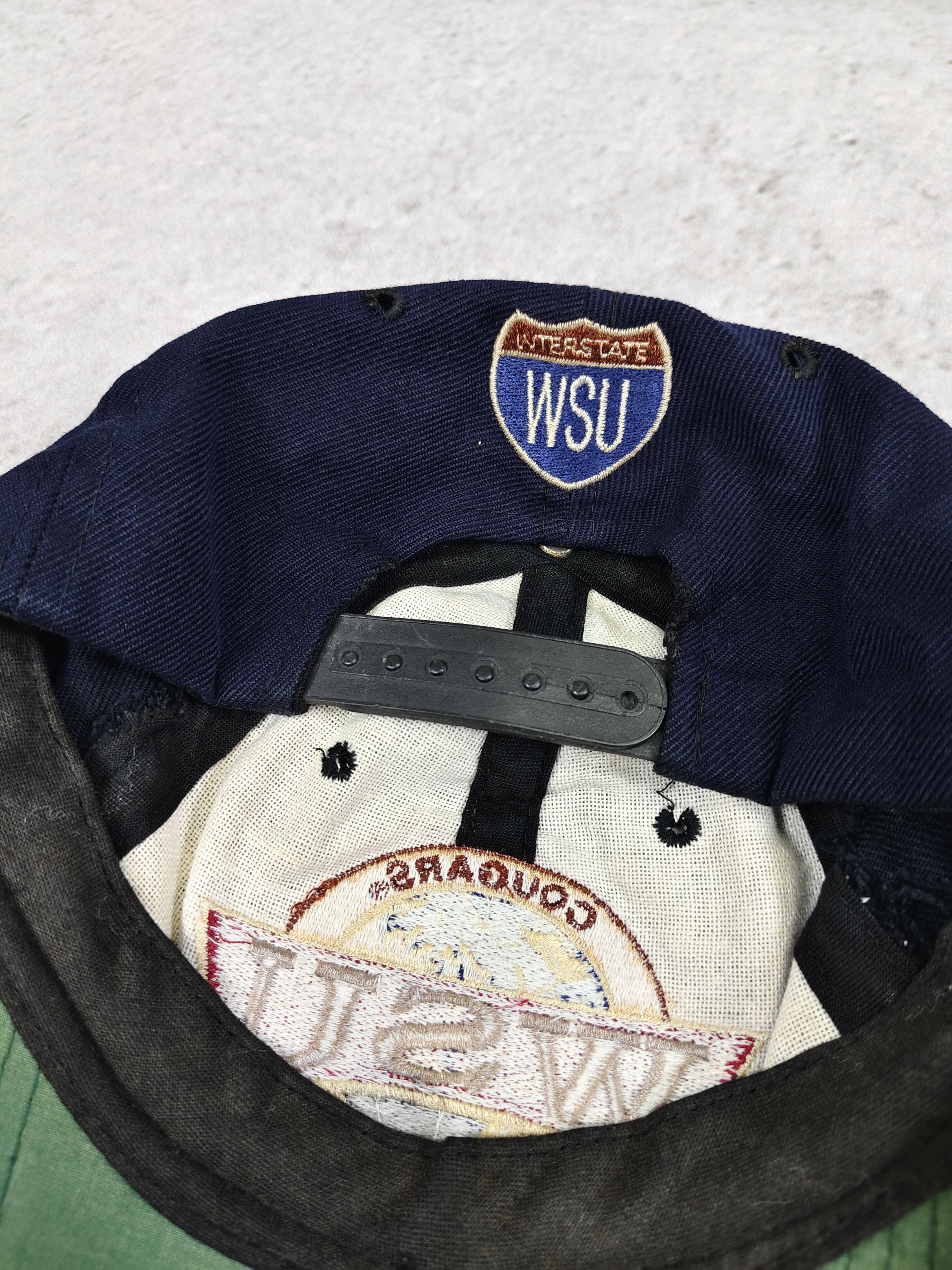Vintage 90s Washington State University WSU Embroidered Logo Cap Size ONE SIZE - 5 Thumbnail
